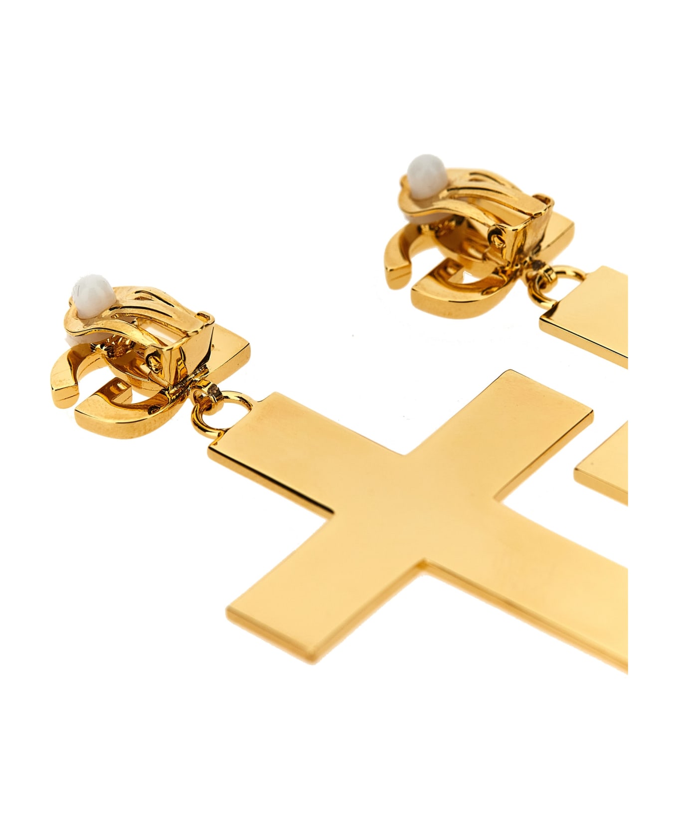 Dolce & Gabbana Cross Earrings - Gold ジュエリー
