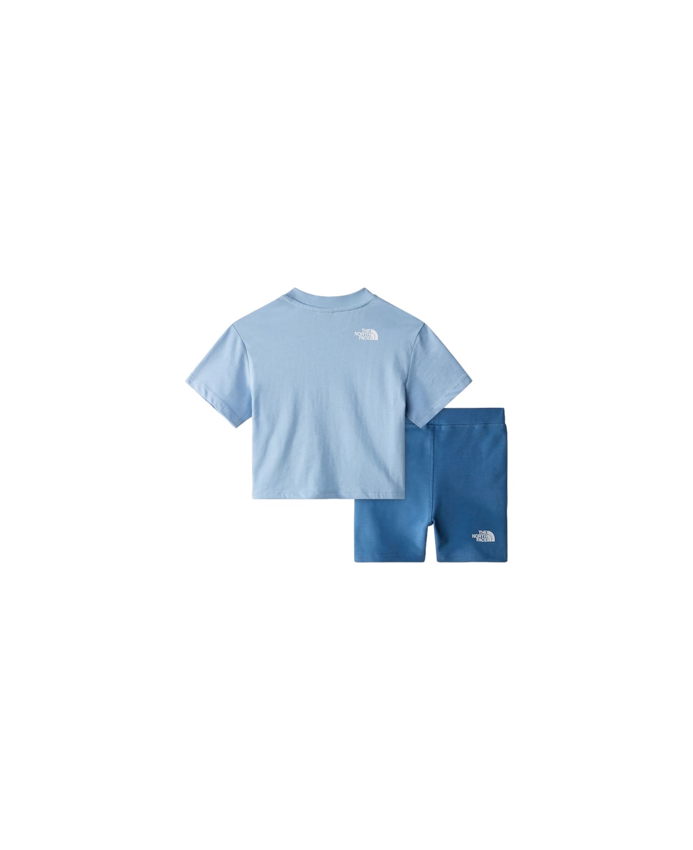 The North Face Kid G Summer Set Steel Blue/indigo Stone - BLUE