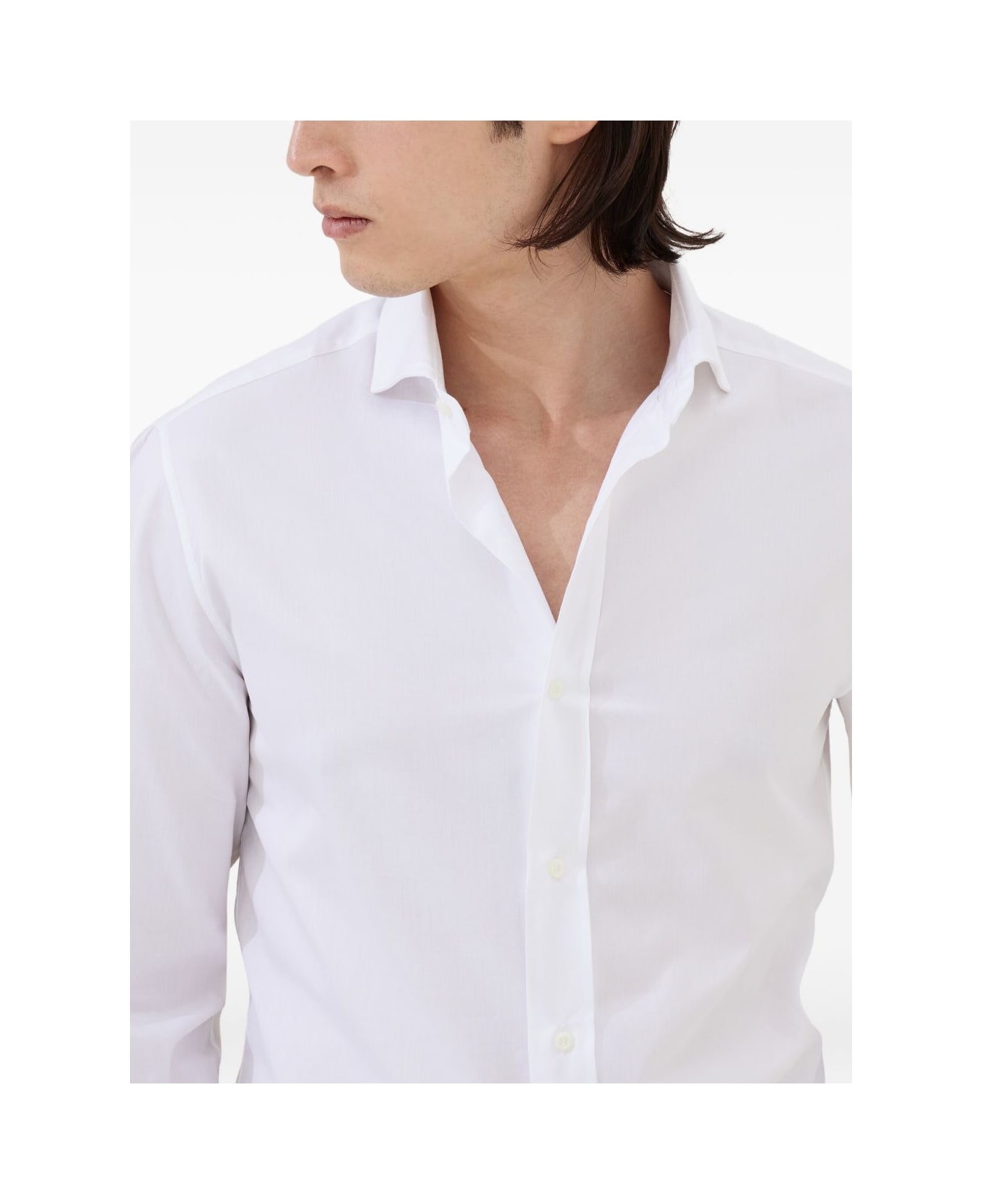 Brunello Cucinelli Cotton Shirt - White