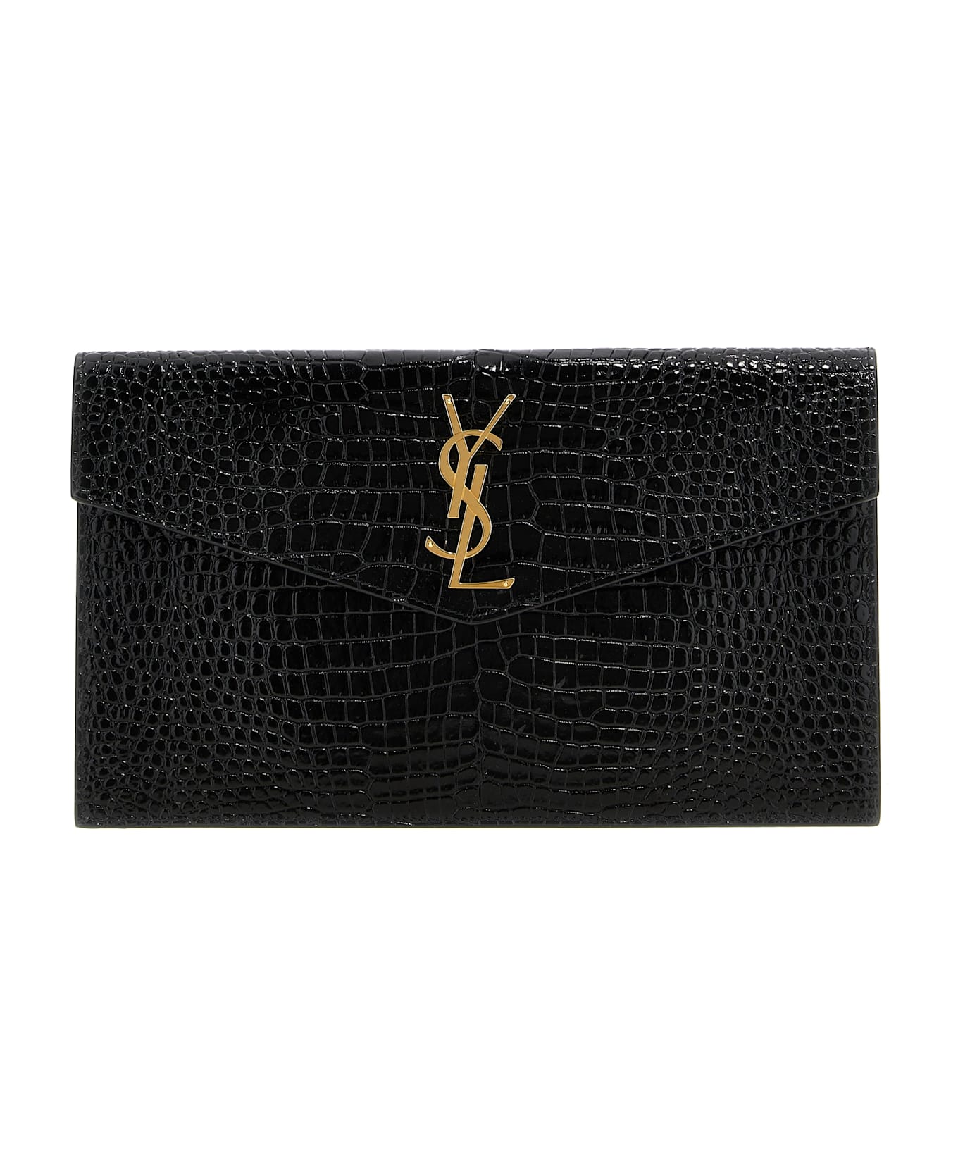 Saint Laurent 
uptown
 Clutch - Black  