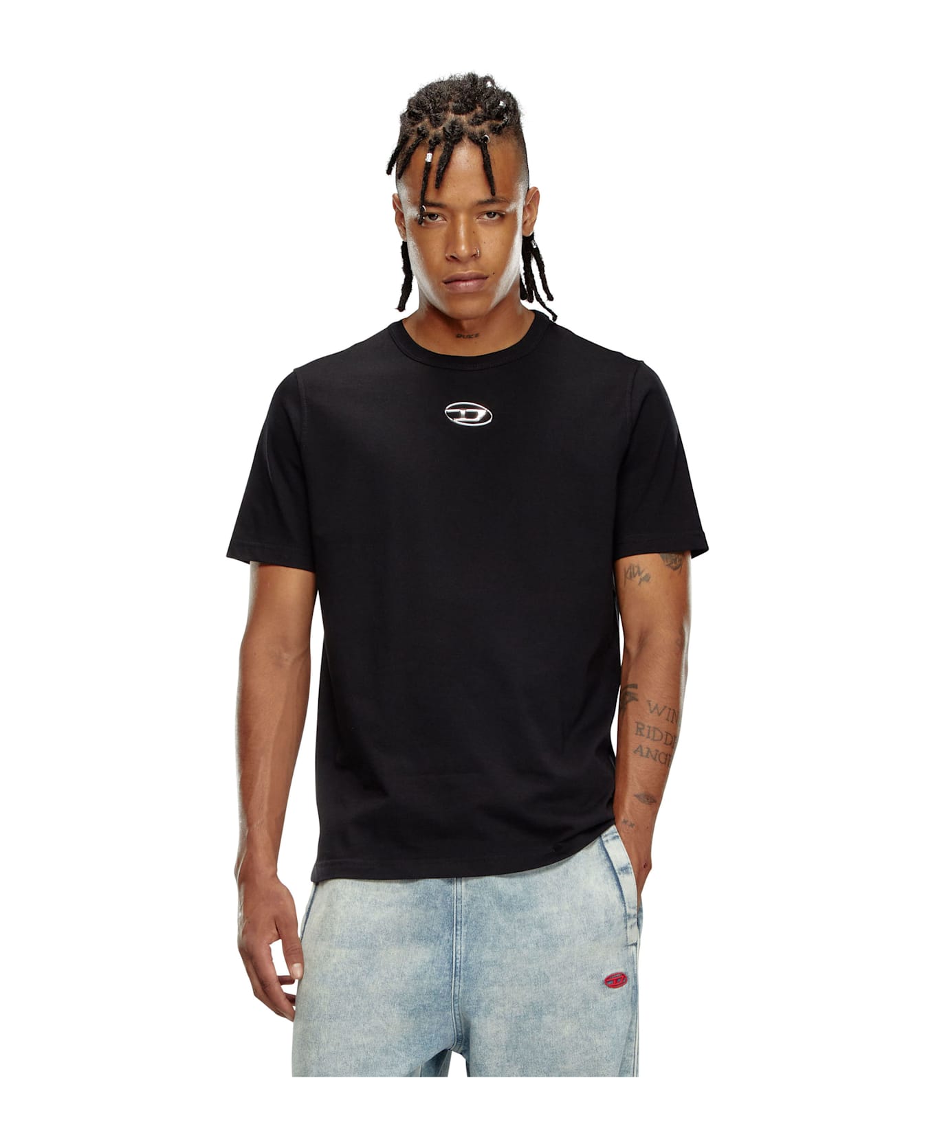 Diesel T-shirt - DEEP/BLACK
