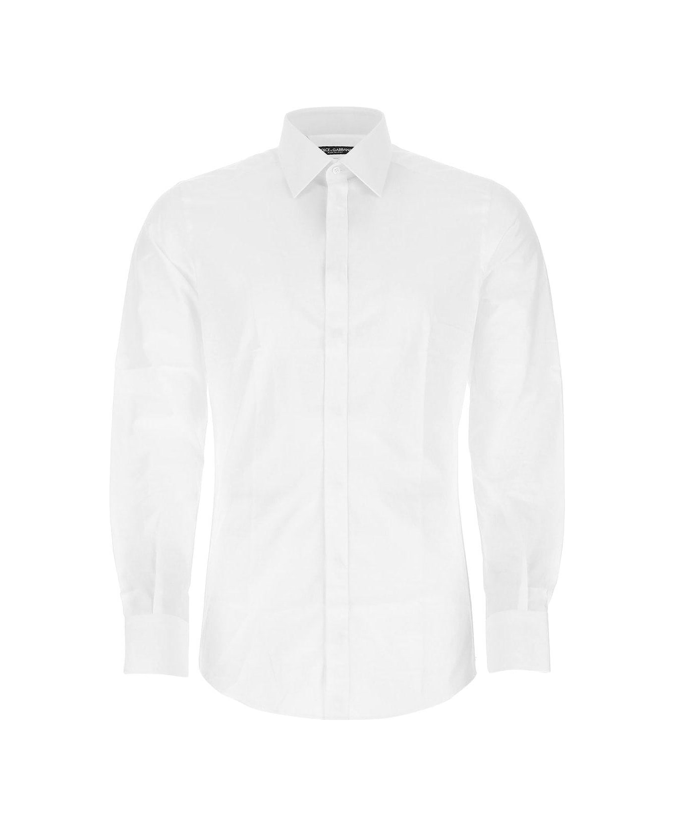 Dolce & Gabbana Slim Fit Shirt - Bianco