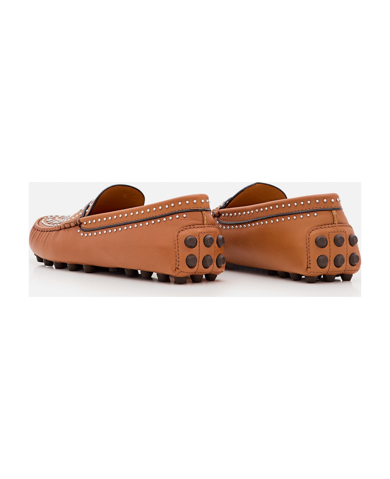 Tod's Bubble Gommino Leather Loafer - Brown