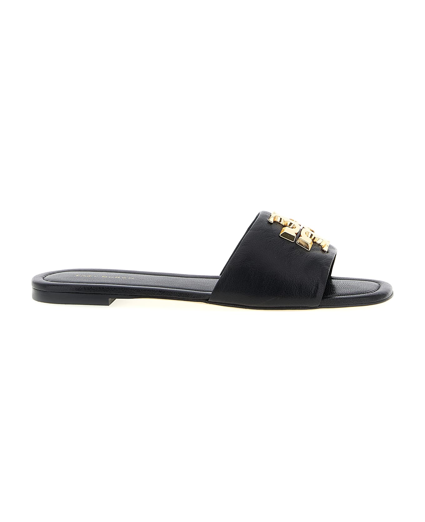 Tory Burch 'eleanor' Slides - Black  