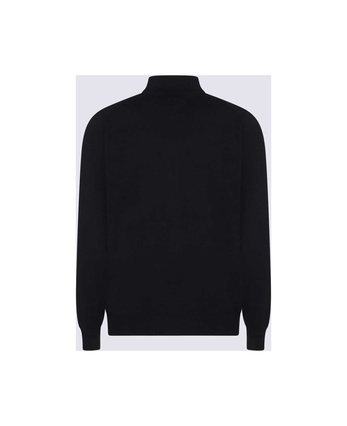 Kiton Black Cashmere Knitwear - Black