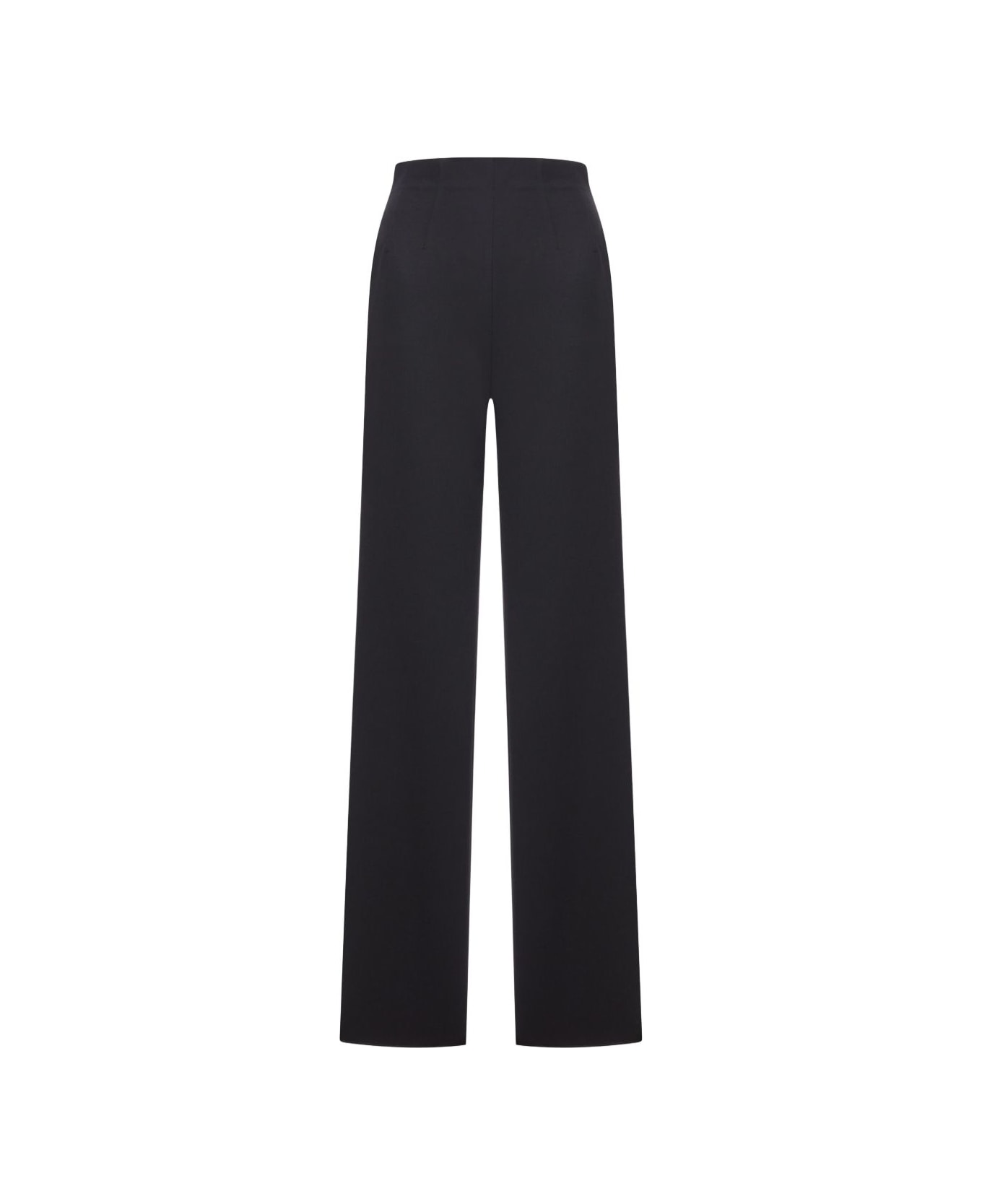 Max Mara Pianoforte Max Mara Satire Side Band Trousers - Black