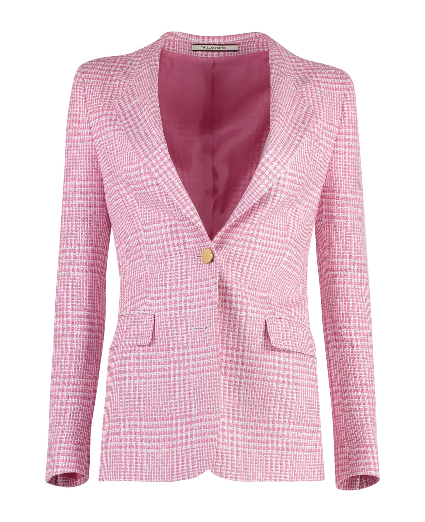 Tagliatore 0205 J-parigi Single-breasted Two-button Jacket - Pink ブレザー