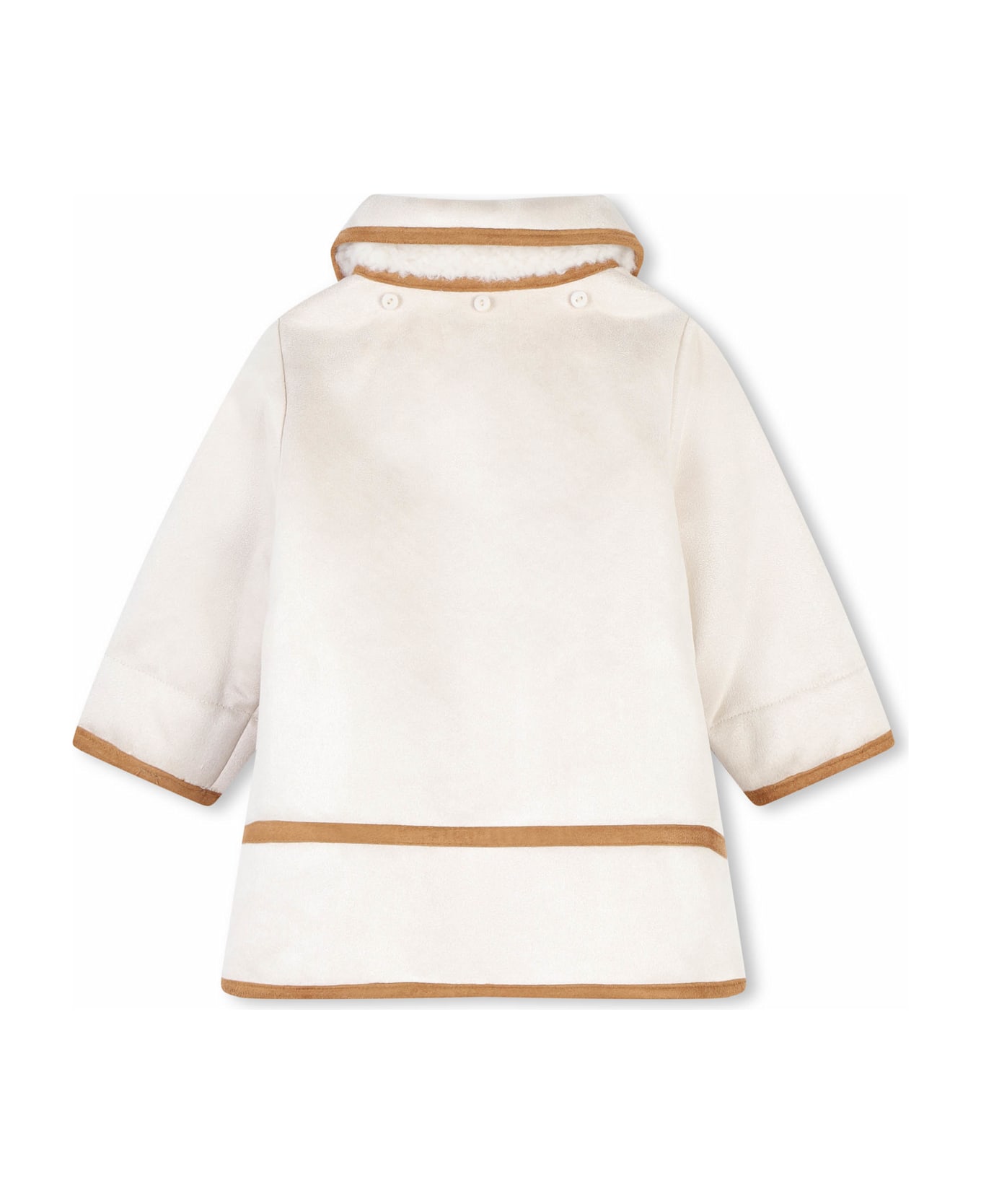 Chloé Hooded Coat - Beige