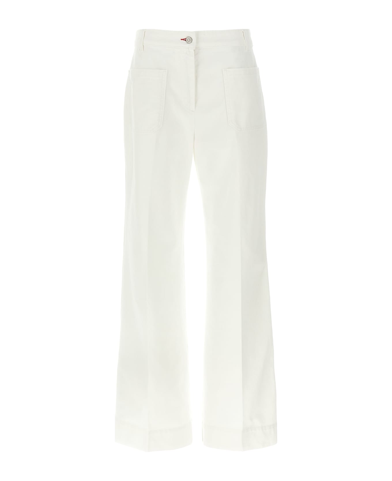 Victoria Beckham 'alina' Jeans - White