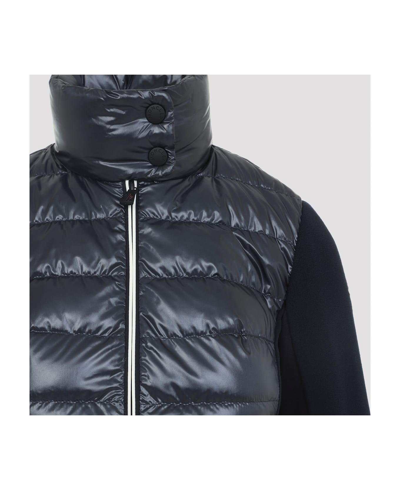 Moncler Grenoble Zip Up Cardigan - Navy