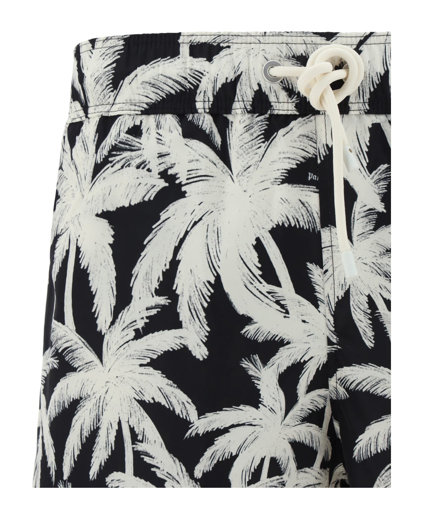 Palm Angels Palms Swimsuit - Black Off White 水着