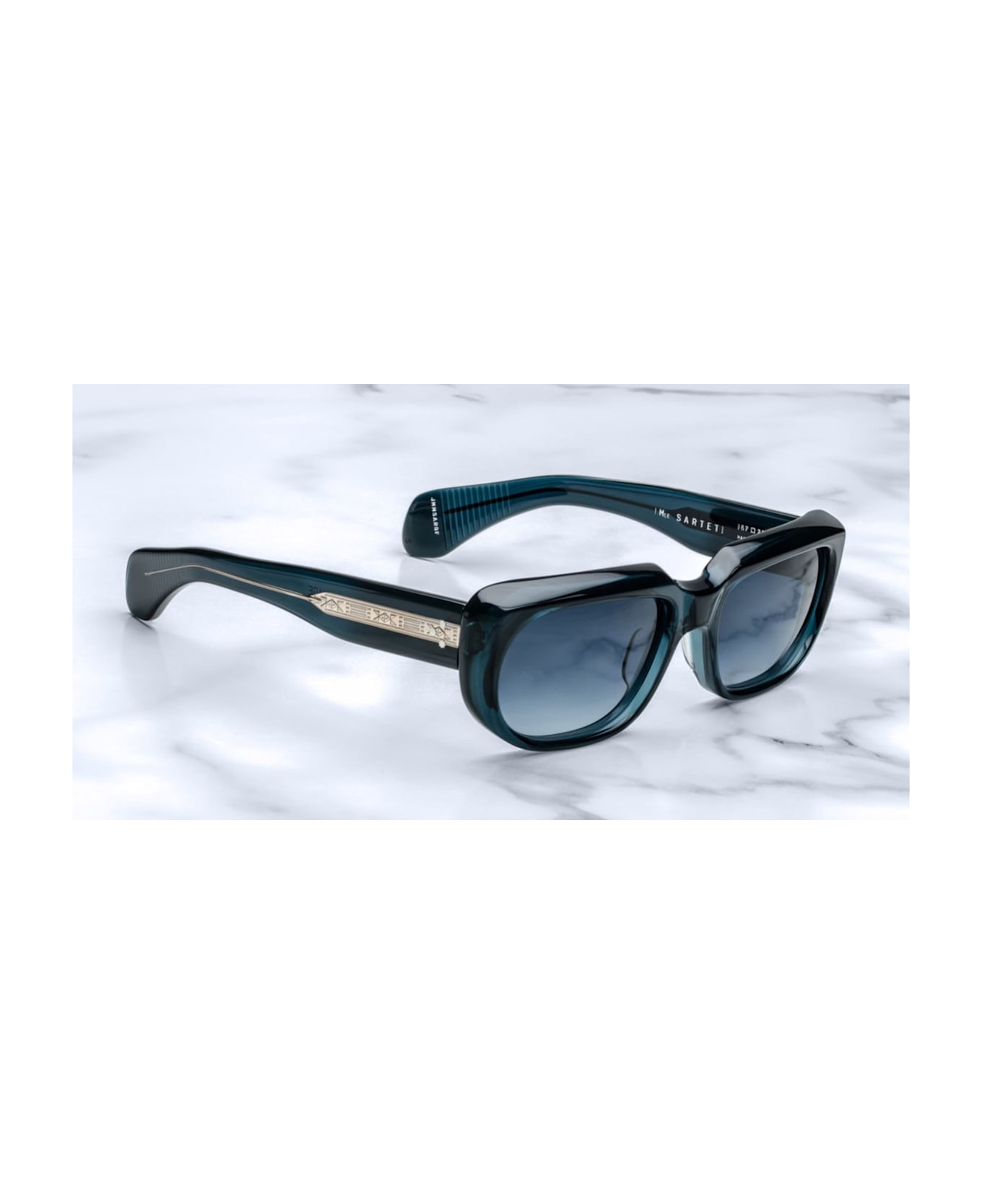 Jacques Marie Mage Sartet - Indigo Sunglasses - Blue Navy