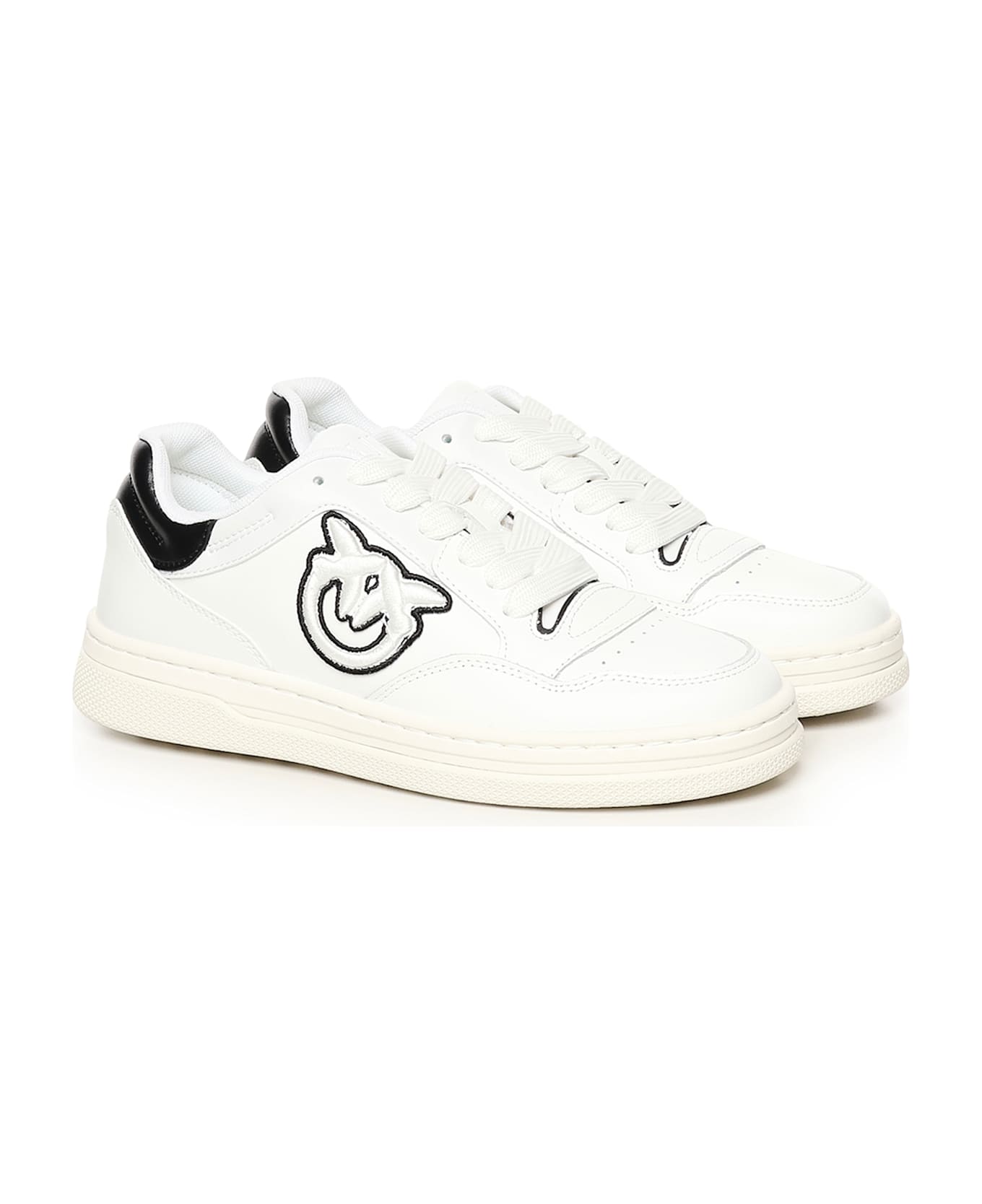 Pinko Gem Sneakers - White