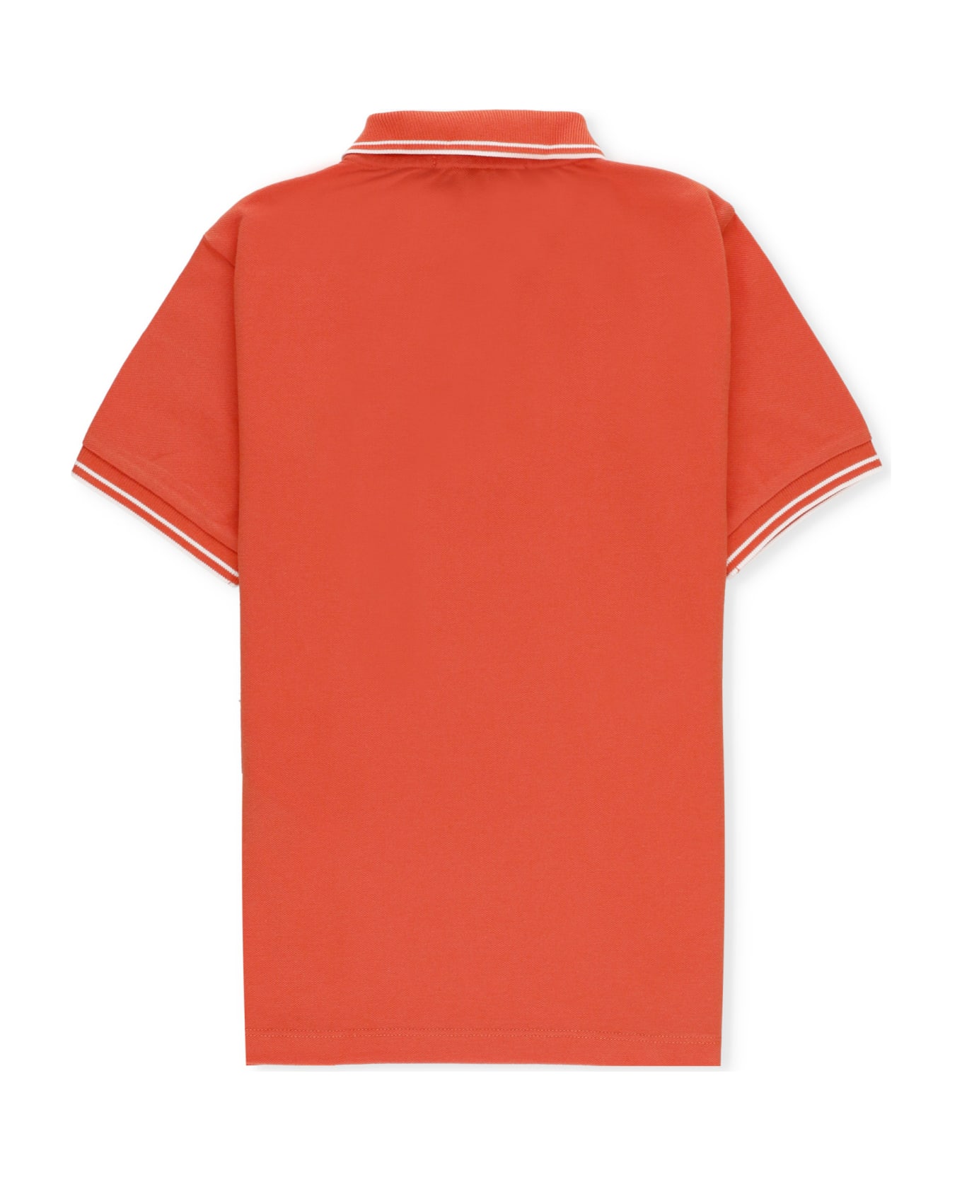 Stone Island Cotton Polo - Orange Tシャツ＆ポロシャツ
