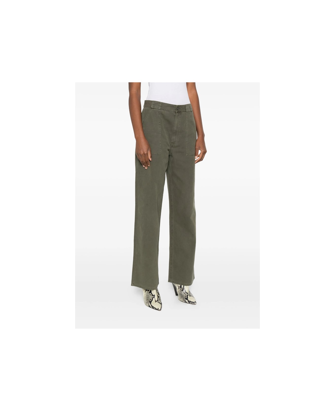 Anine Bing Pant - GREEN