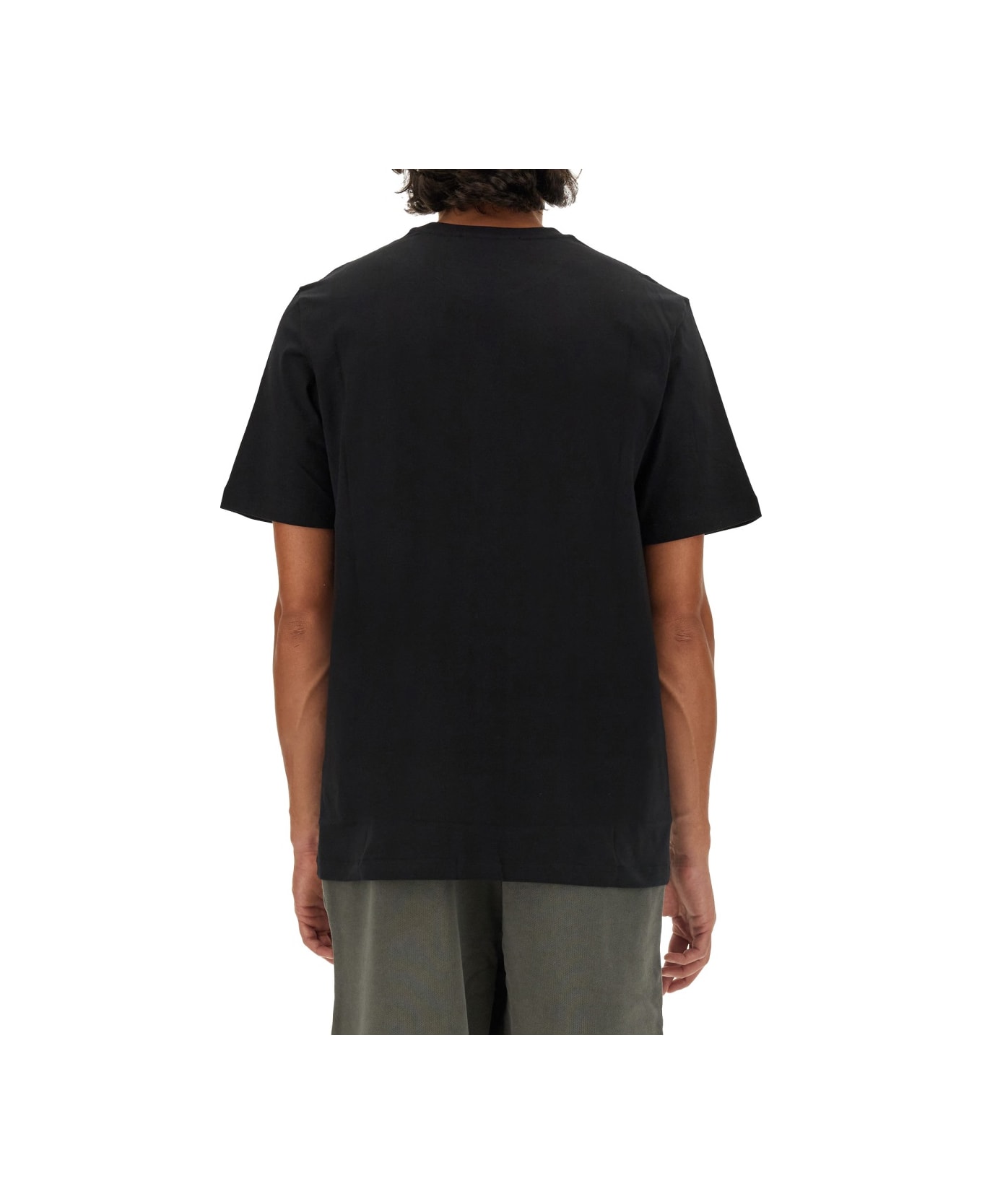 MSGM Cotton T-shirt - BLACK