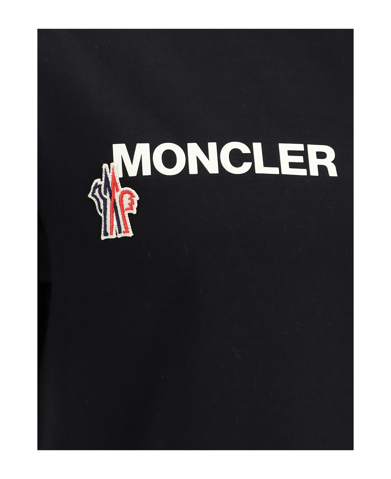Moncler Grenoble Logo T-shirt - Black