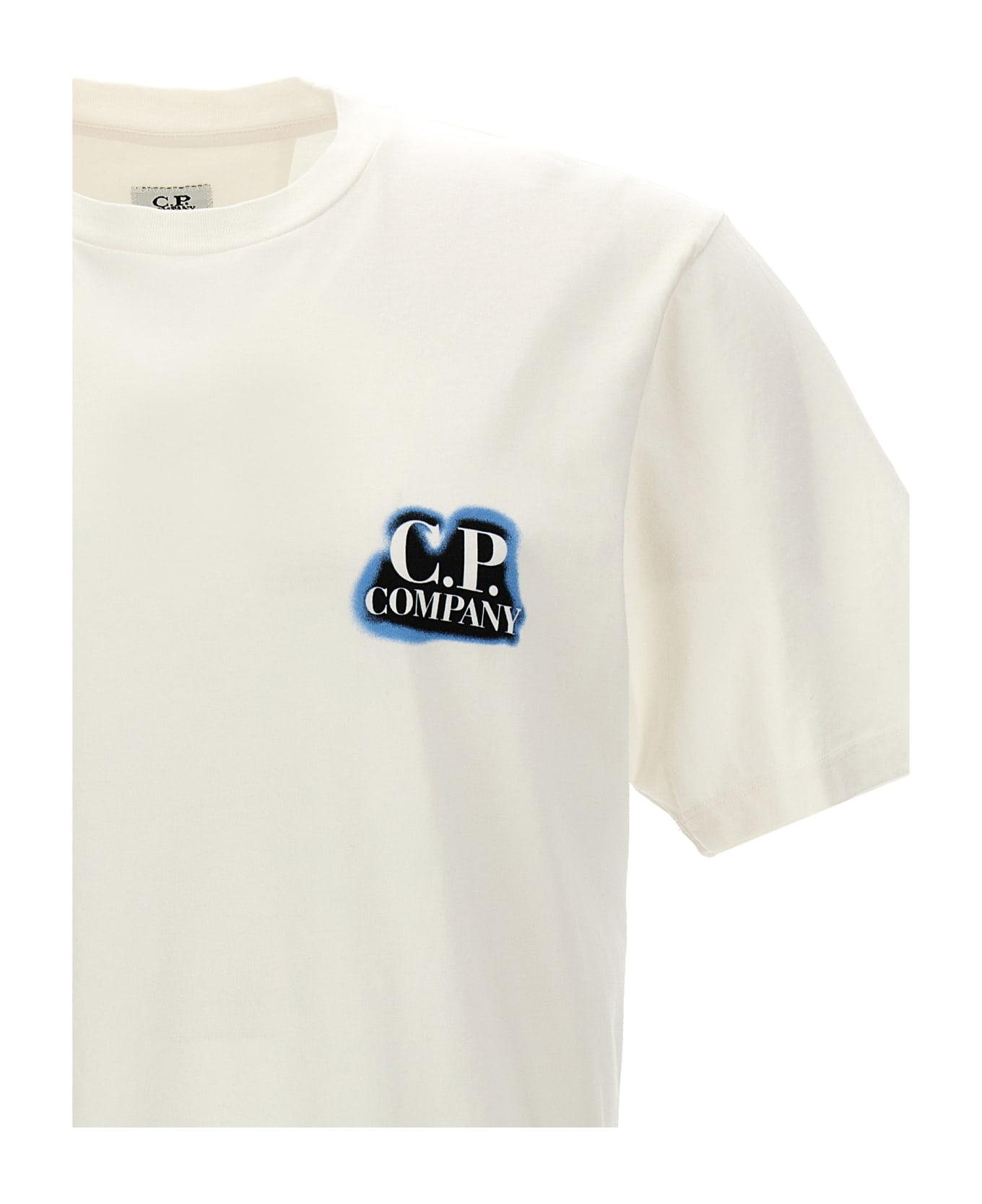 C.P. Company 'british Sailor' T-shirt - GAUZE WHITE