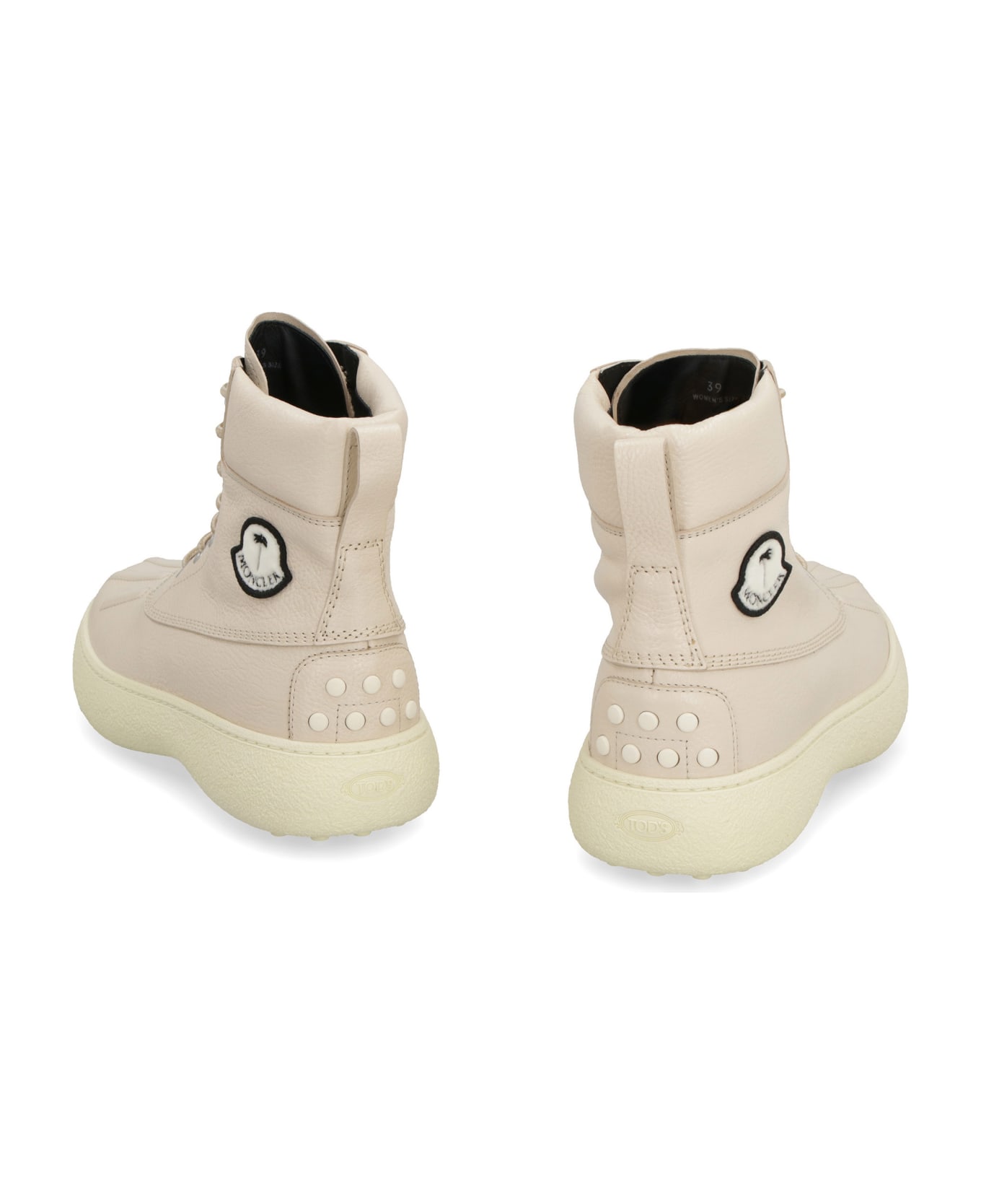 Moncler Genius Tod's X 8 Moncler Palm Angels - W.g. Lace-up Ankle Boot - Beige