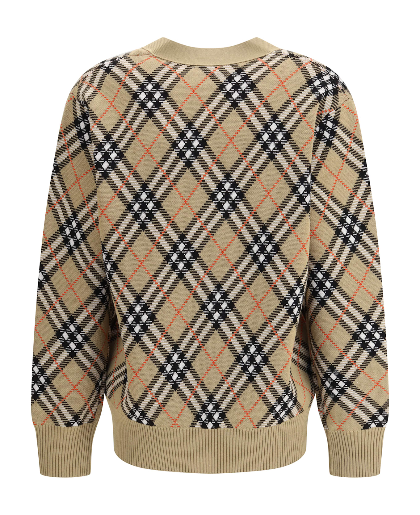 Burberry Archivio Check Cardigan - Sand Ip Check