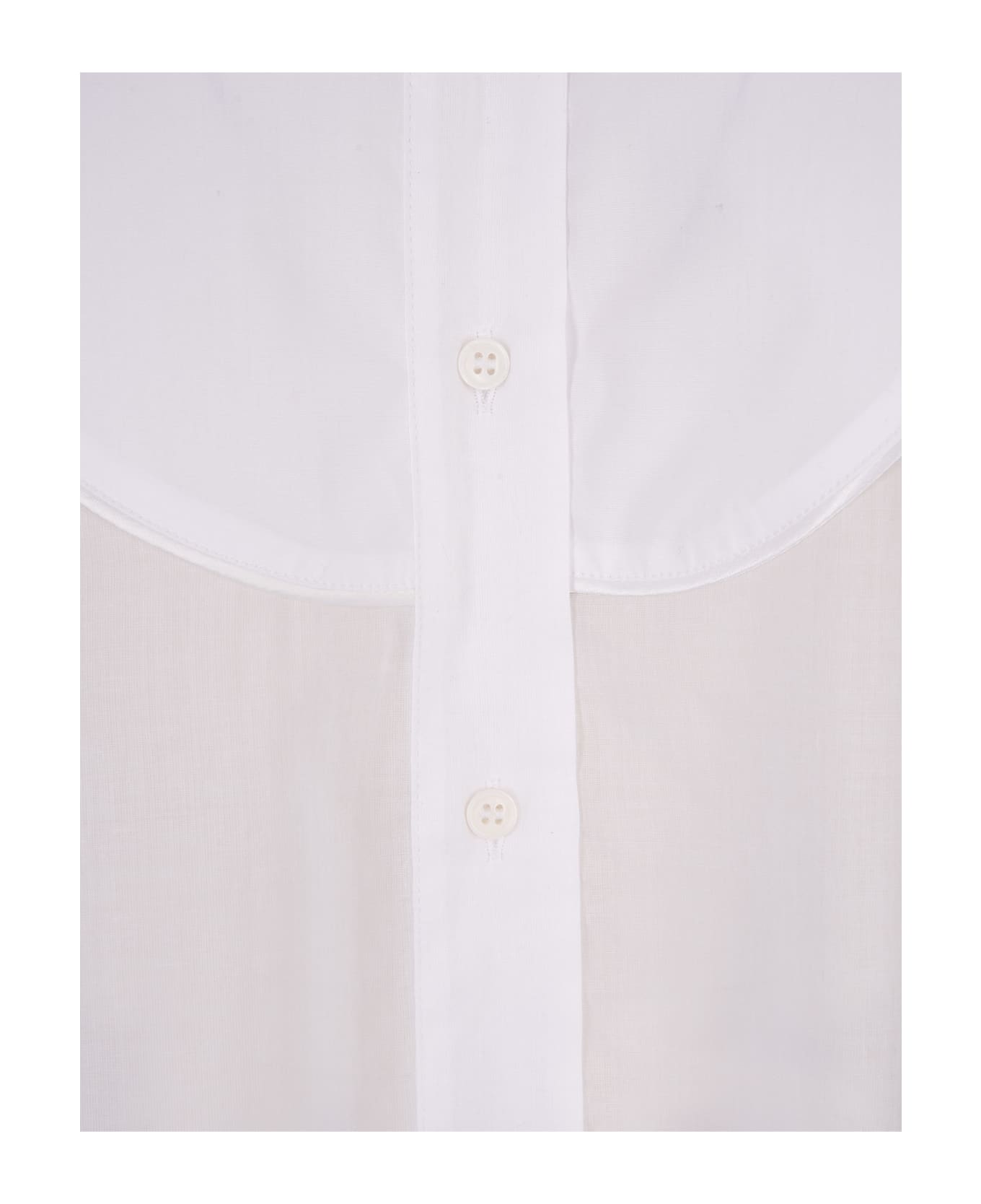 Ermanno Scervino White Oversize Shirt - Bianco