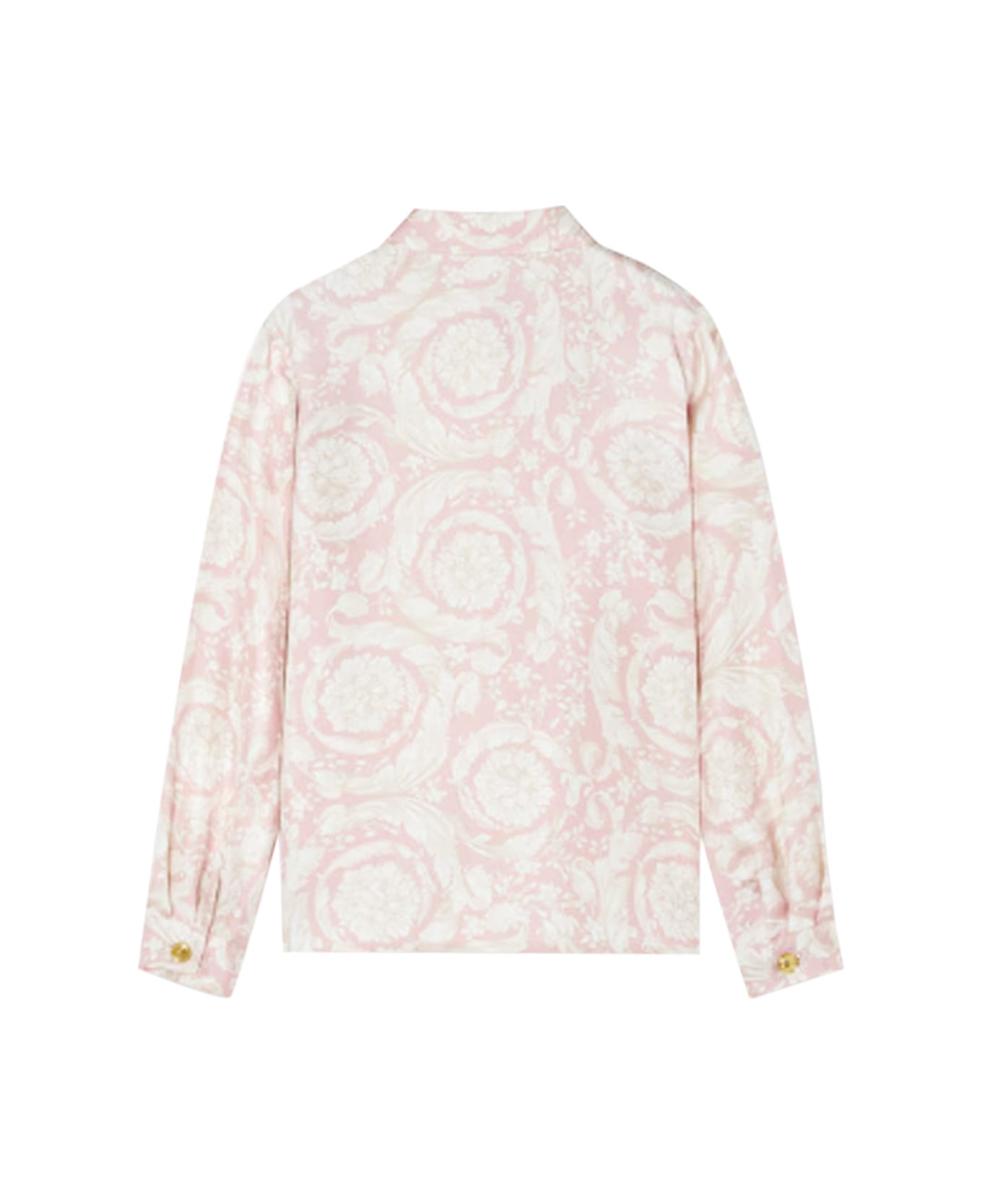 Versace Shirt - Rosa/avorio