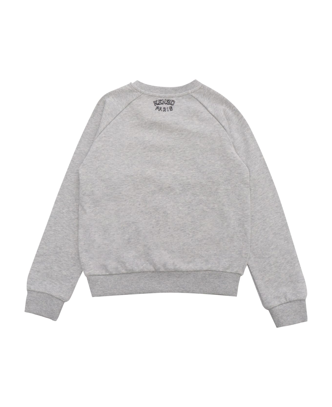 Kenzo Kids Grey Sweater With Pattern - GREY ニットウェア＆スウェットシャツ