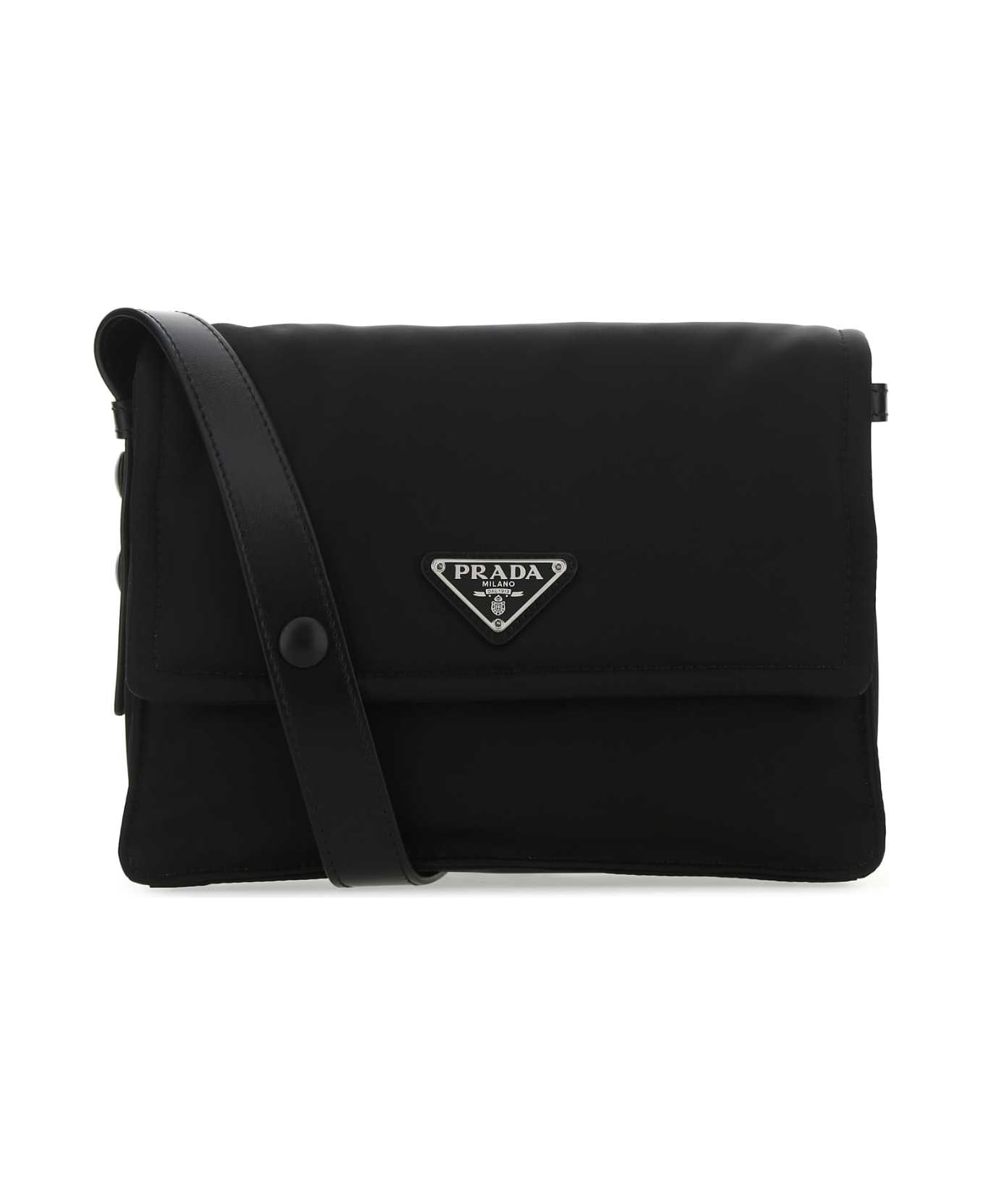 Prada Black Re-nylon Shoulder Bag - F0002