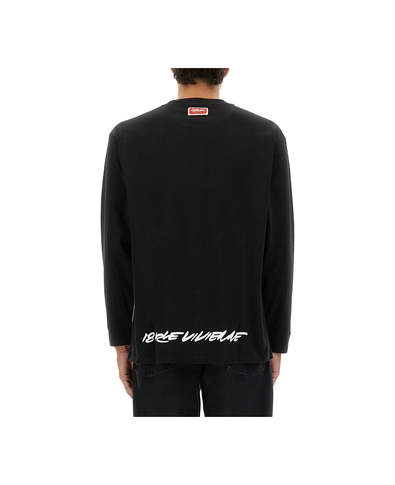 Kenzo Relaxed Fit T-shirt - BLACK