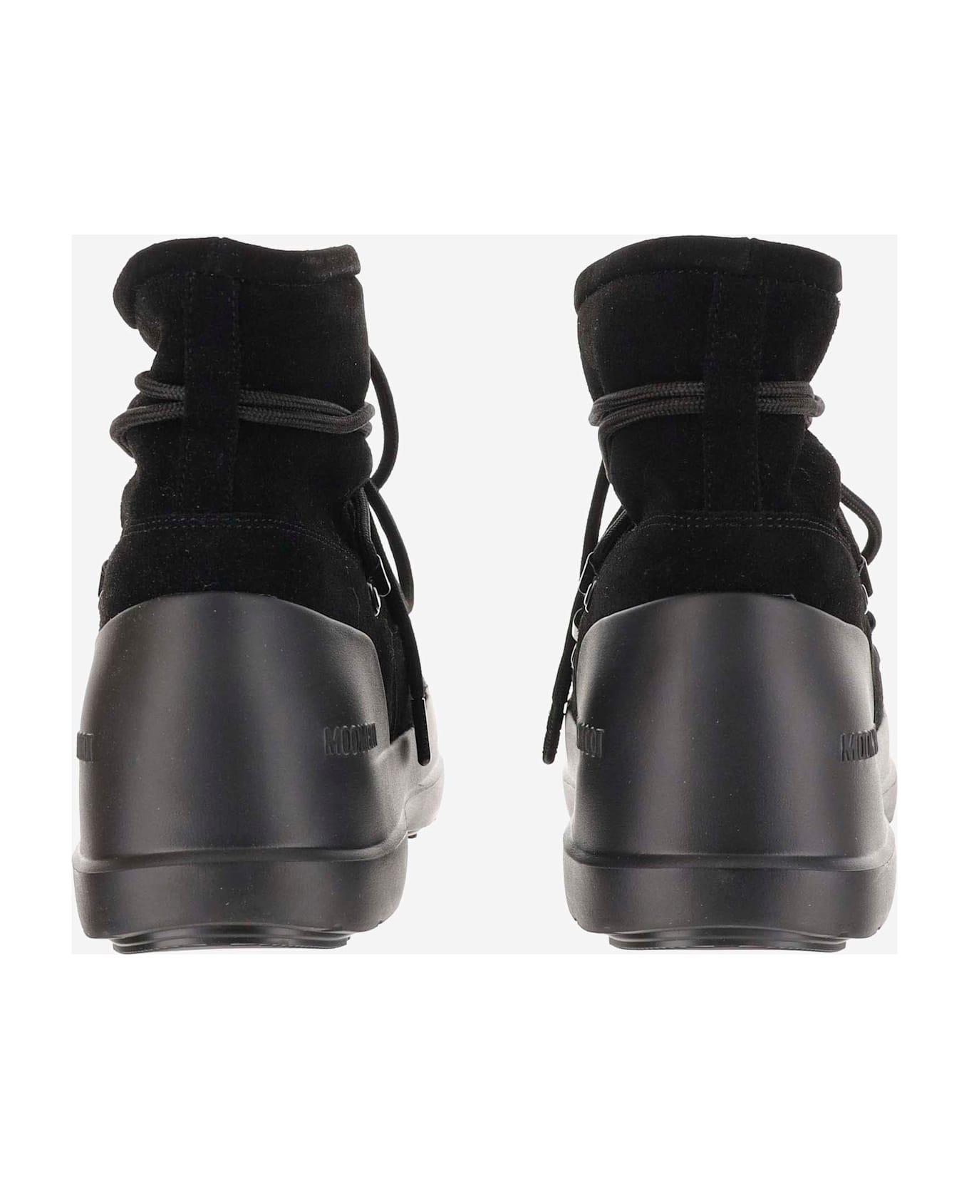 Moon Boot Lace-up Leather Moon Boot