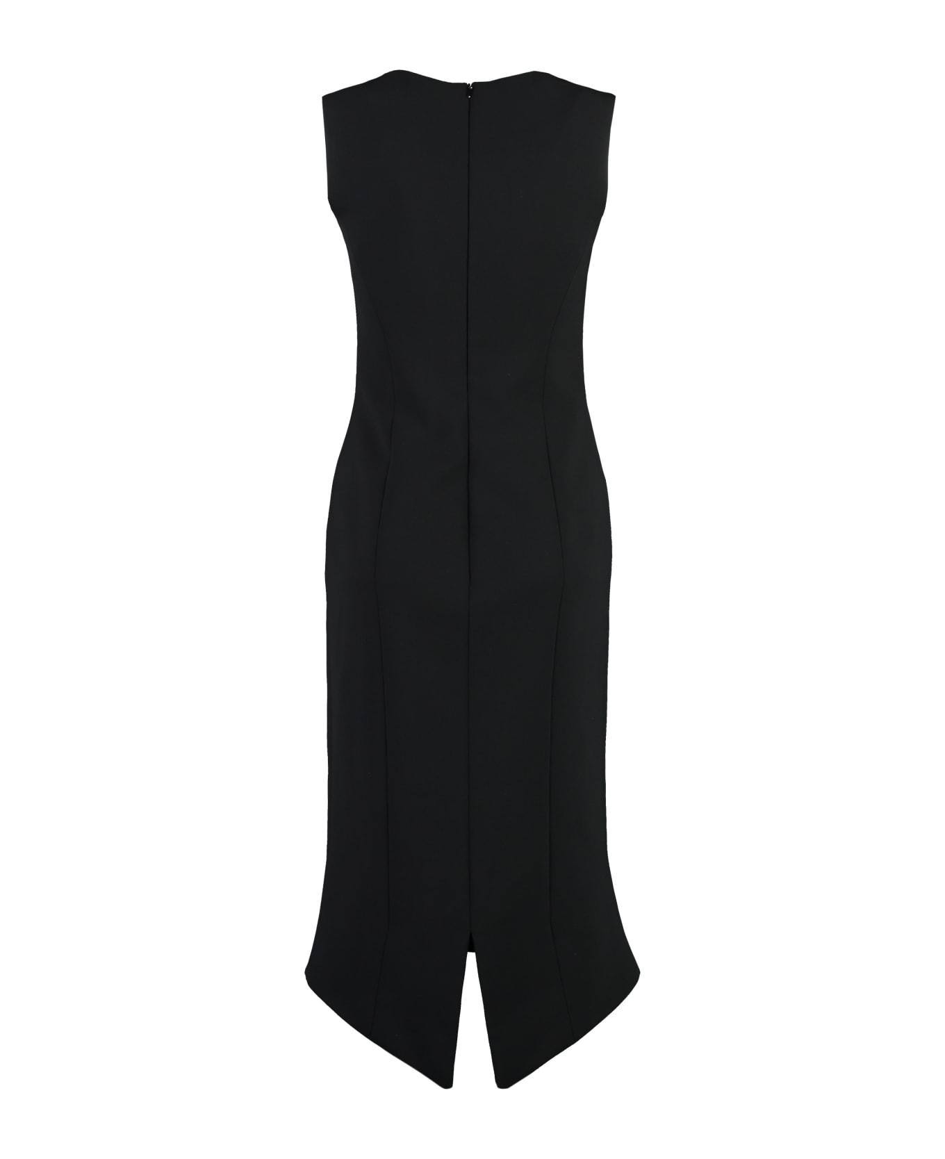 Moschino Jersey Dress - black ワンピース＆ドレス