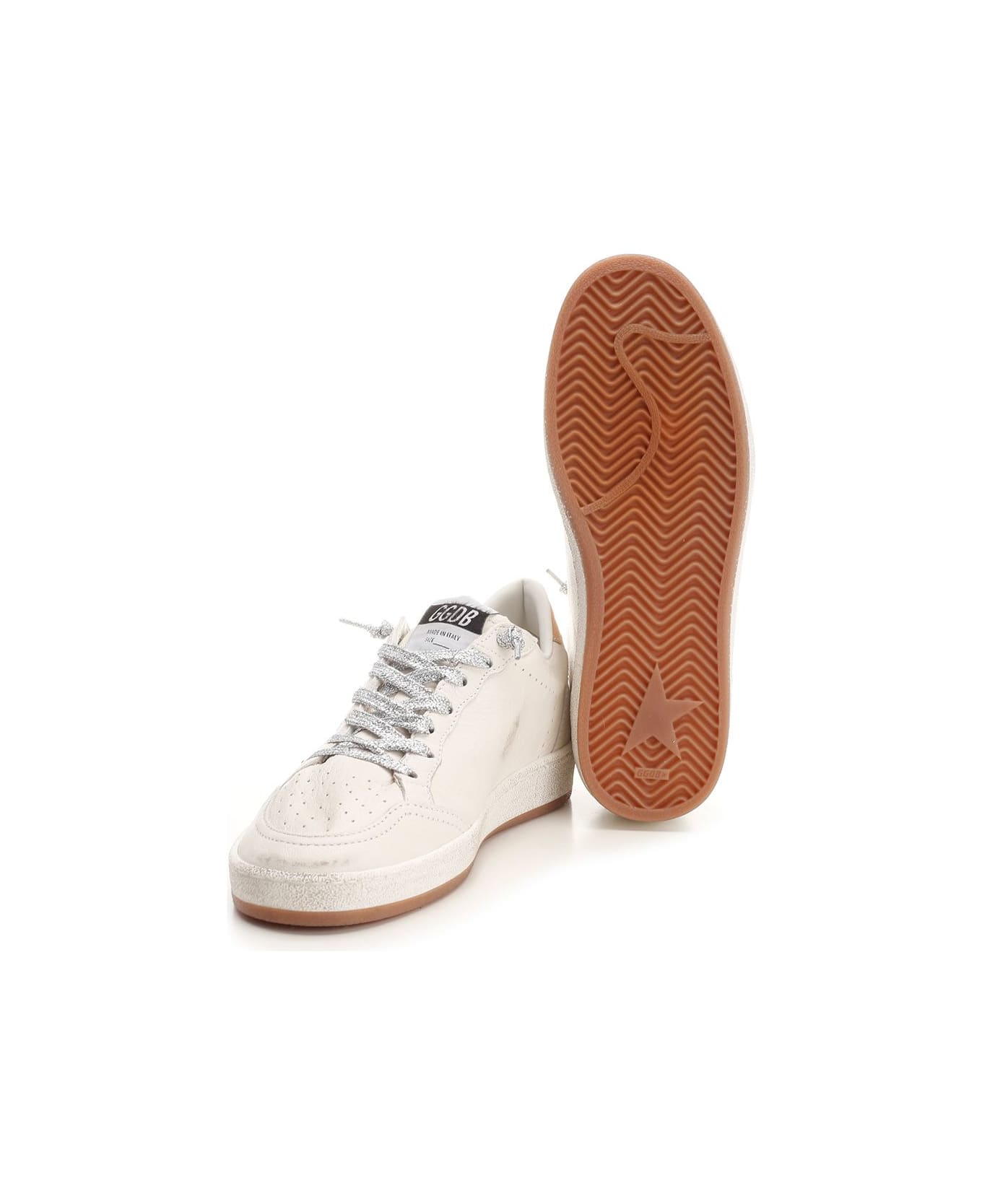 Golden Goose 'ball Star' Sneakers - White