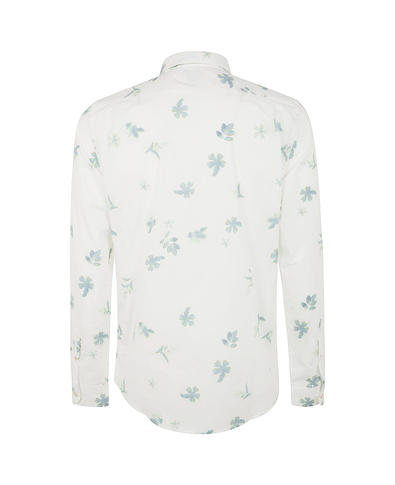 PS by Paul Smith Mens Ls Tailored Fit Shirt - Whites シャツ