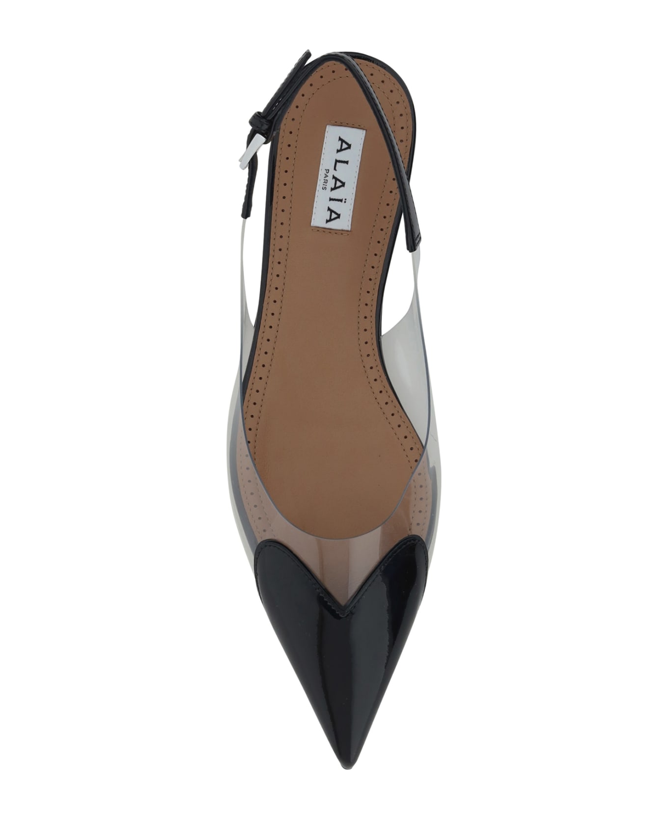 Alaia Le C Ur Ballerinas - Noir