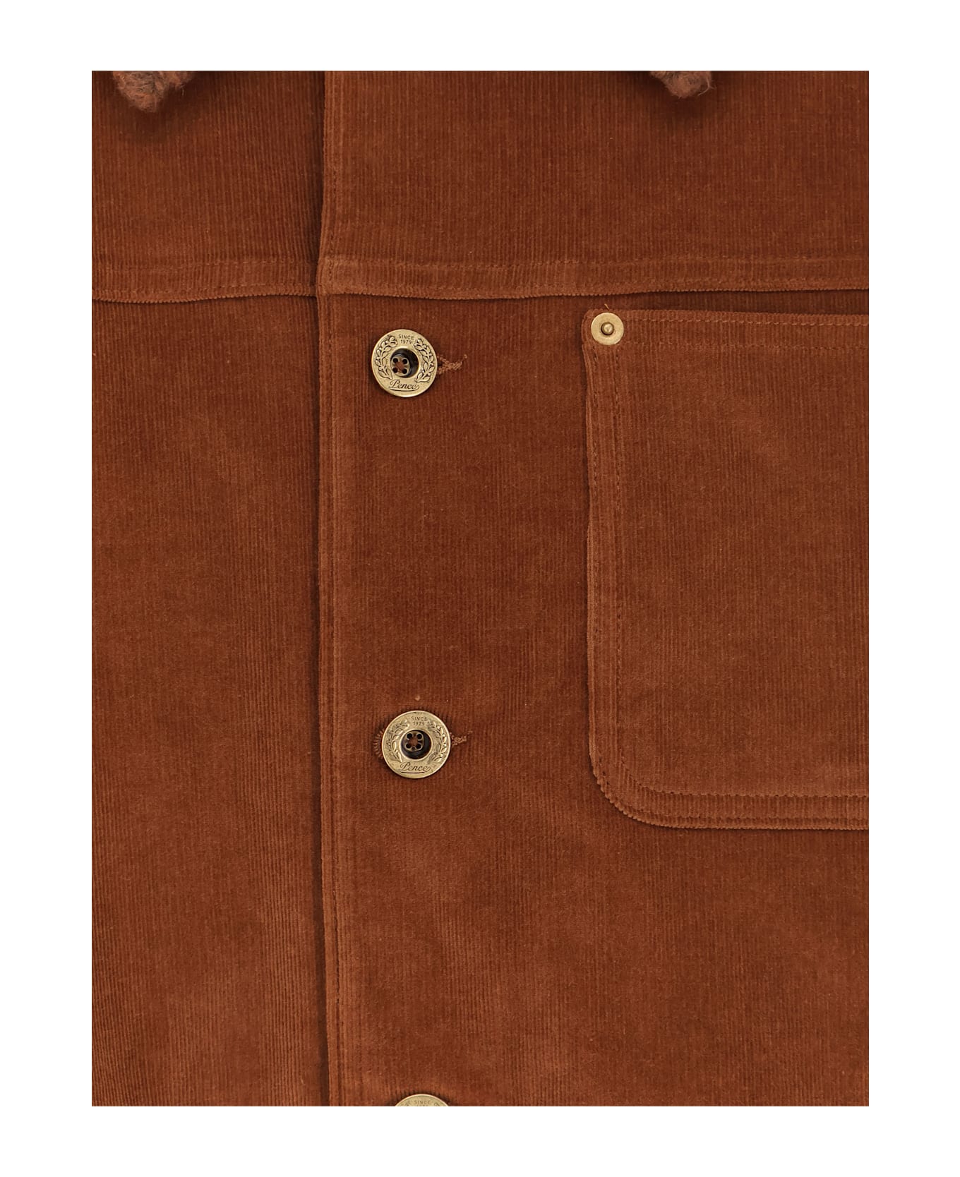 Pence Leto Corduroy Jacket - Darkcaramel