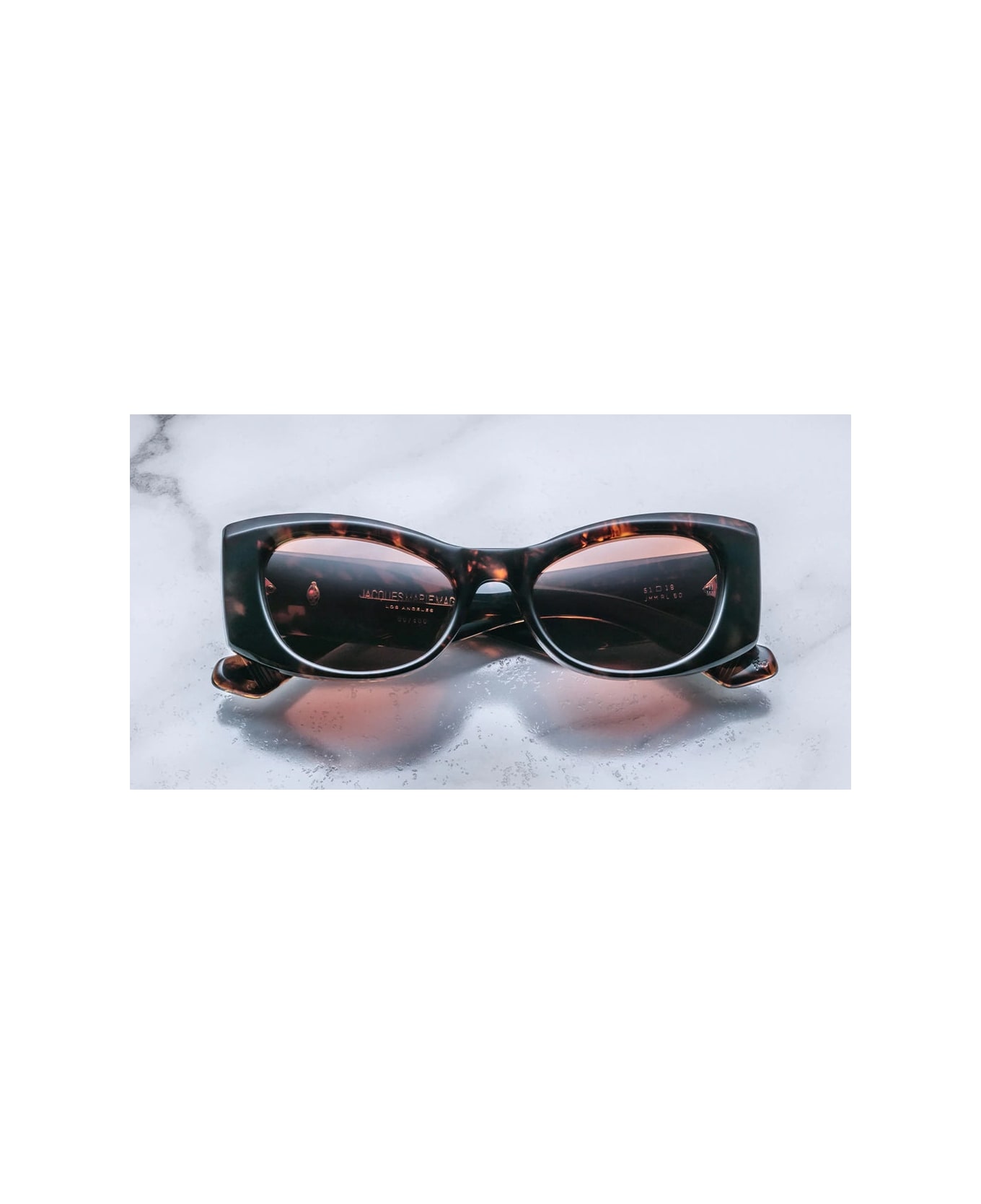 Jacques Marie Mage Harlo - Agar Sunglasses - brown