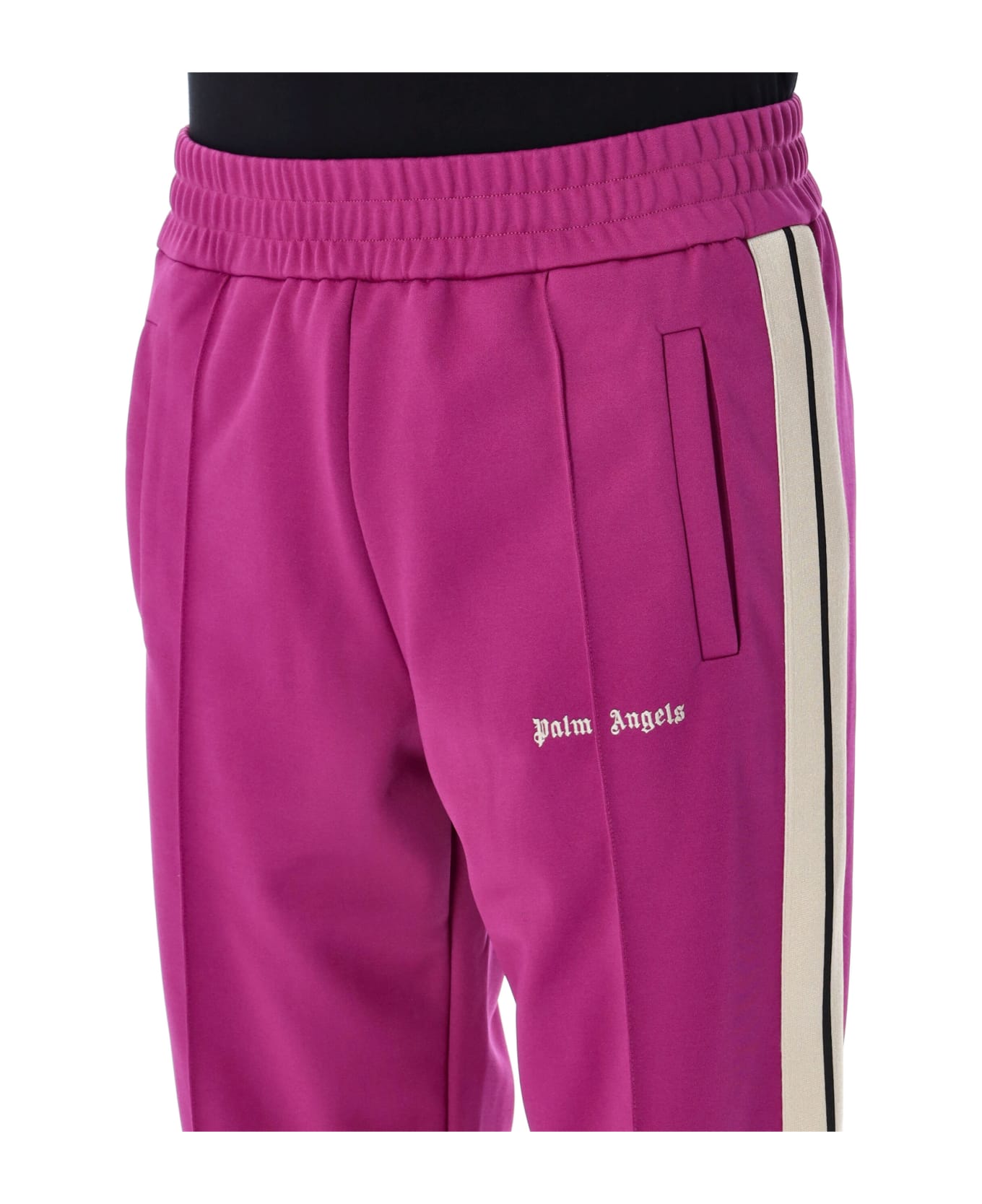 Palm Angels Jersey Track Pants - PURPLE