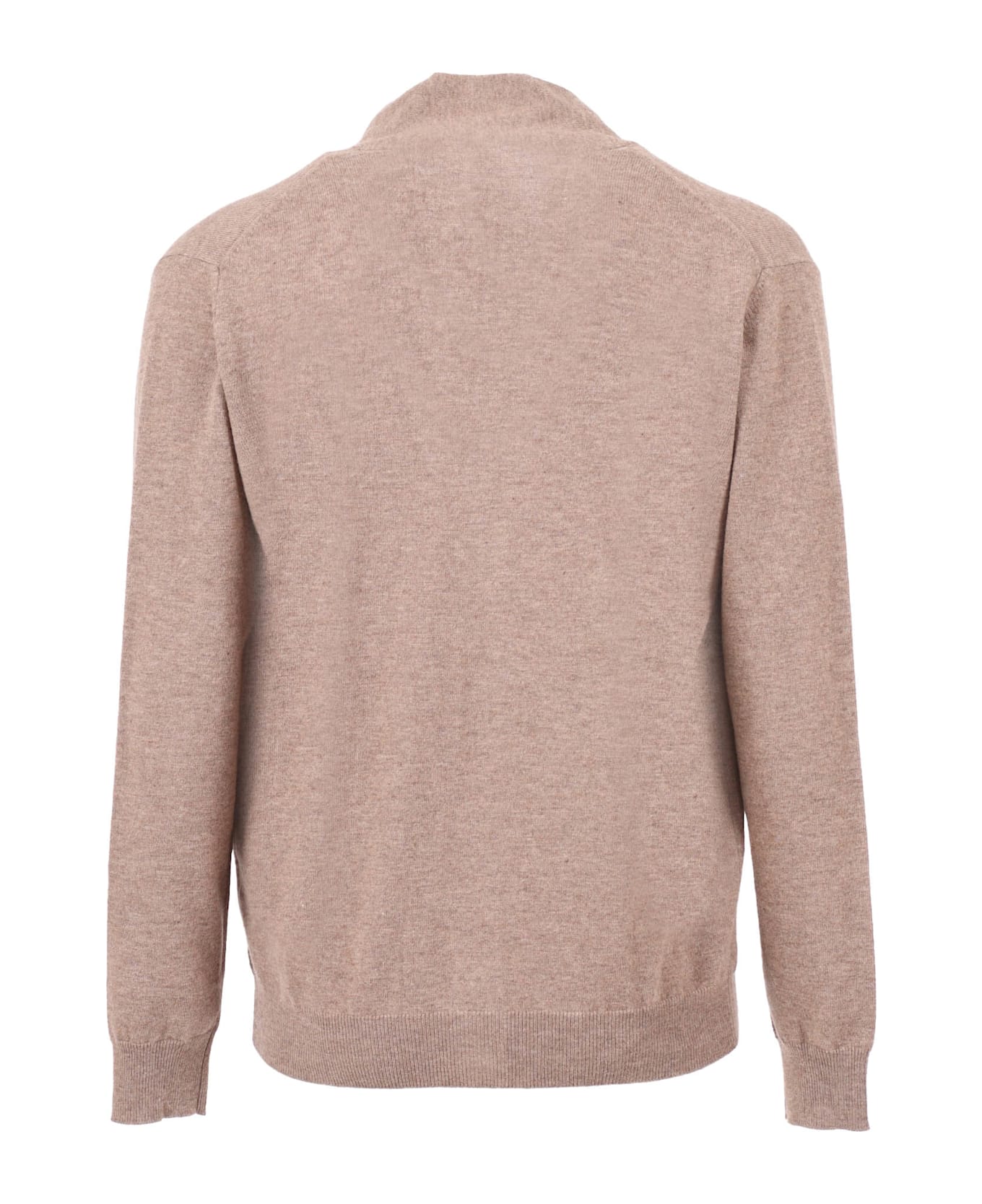 Kangra High Collar Jacket - BEIGE