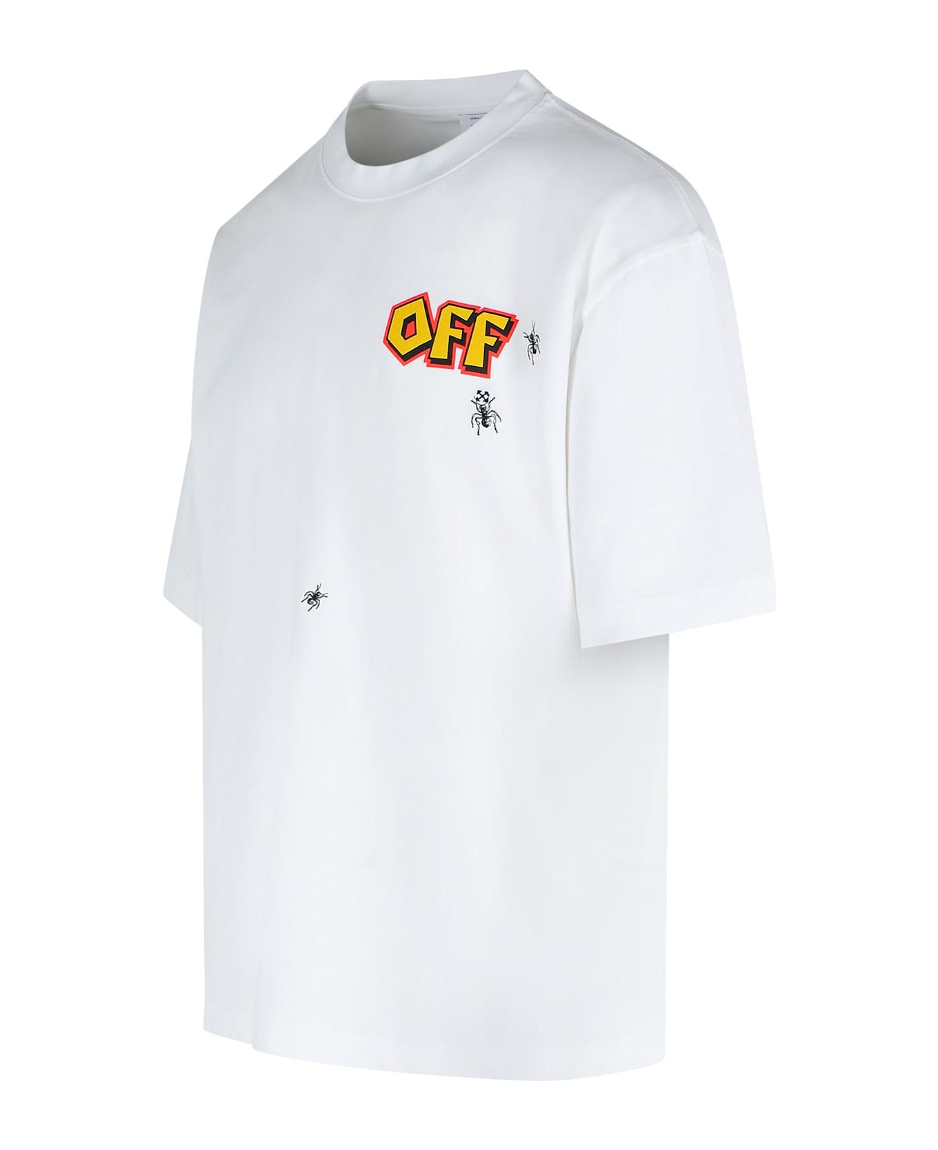 Off-White 'arrow' White Cotton T-shirt - White