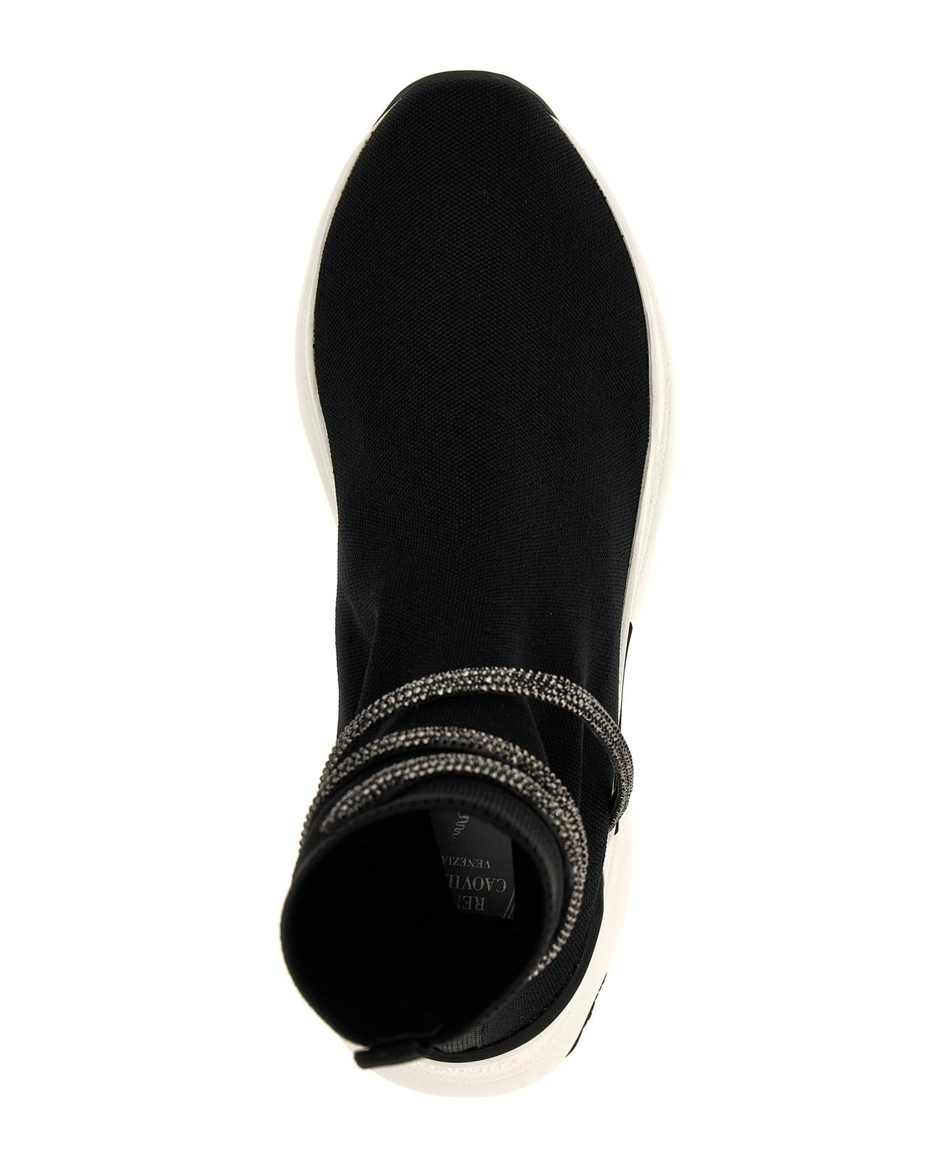 René Caovilla 'cleo Running' Sneakers - White/Black