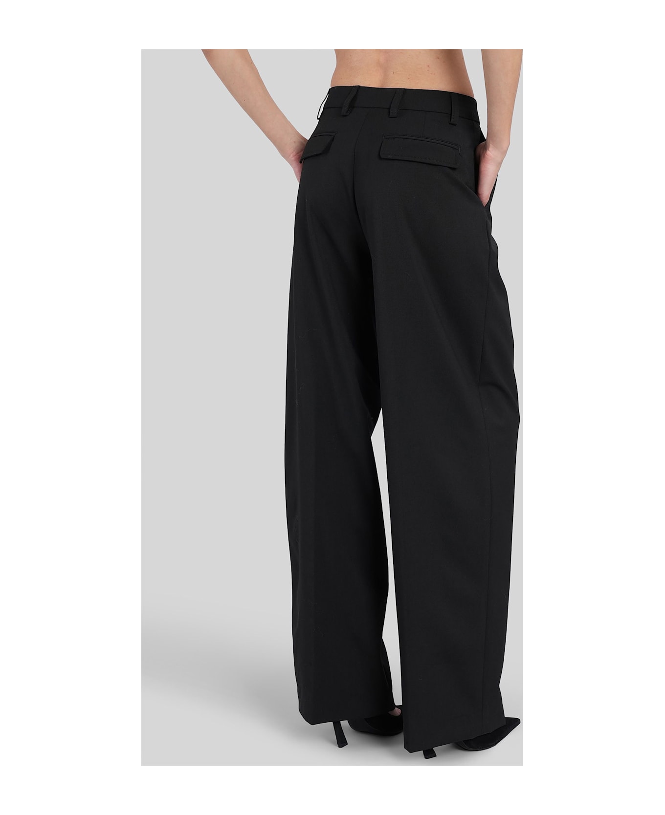 TheLatest C Axel 3104 Pants In Black Polyester - black ボトムス