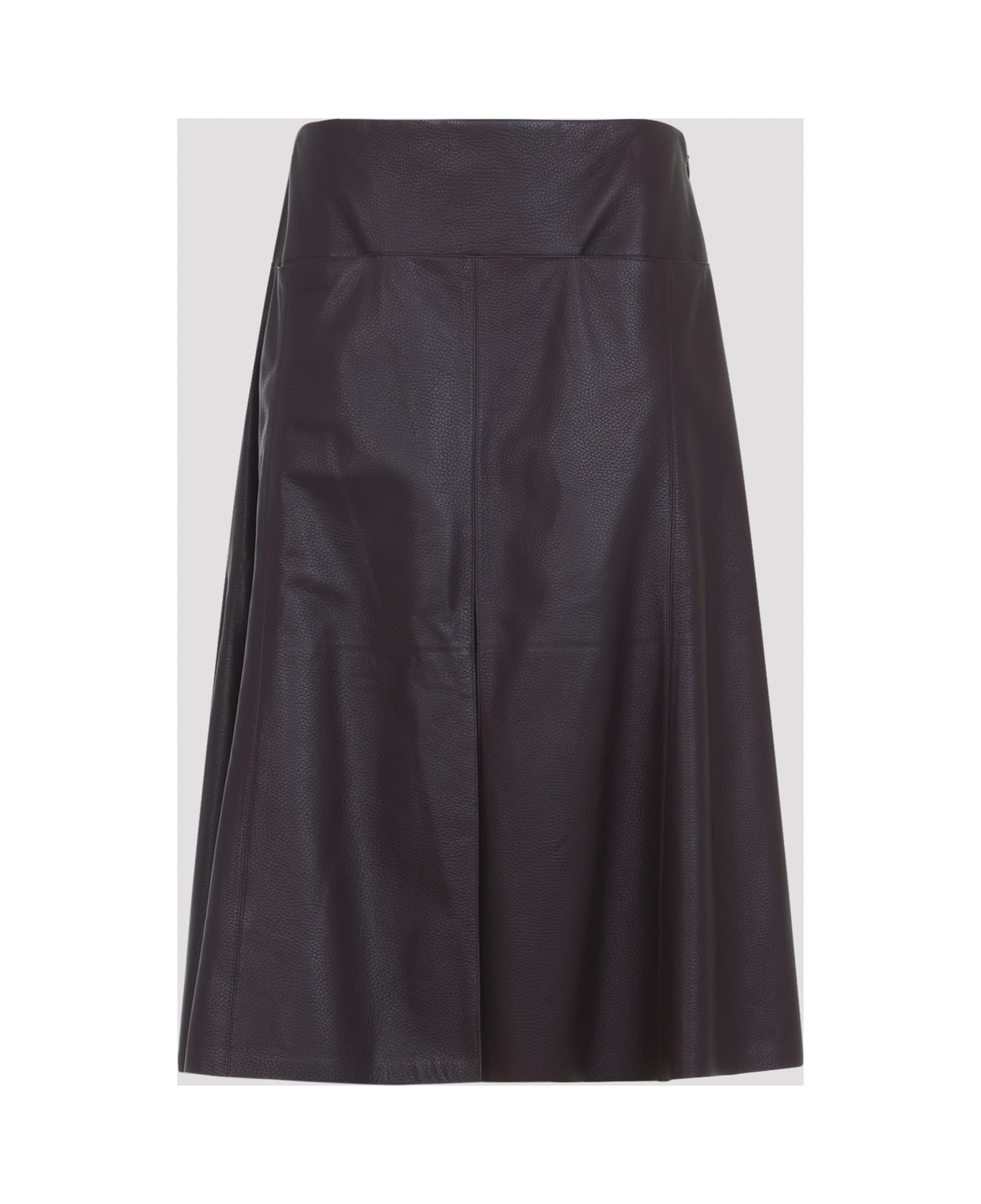 Alaia Alaïa Slit Midi Skirt - Prune スカート