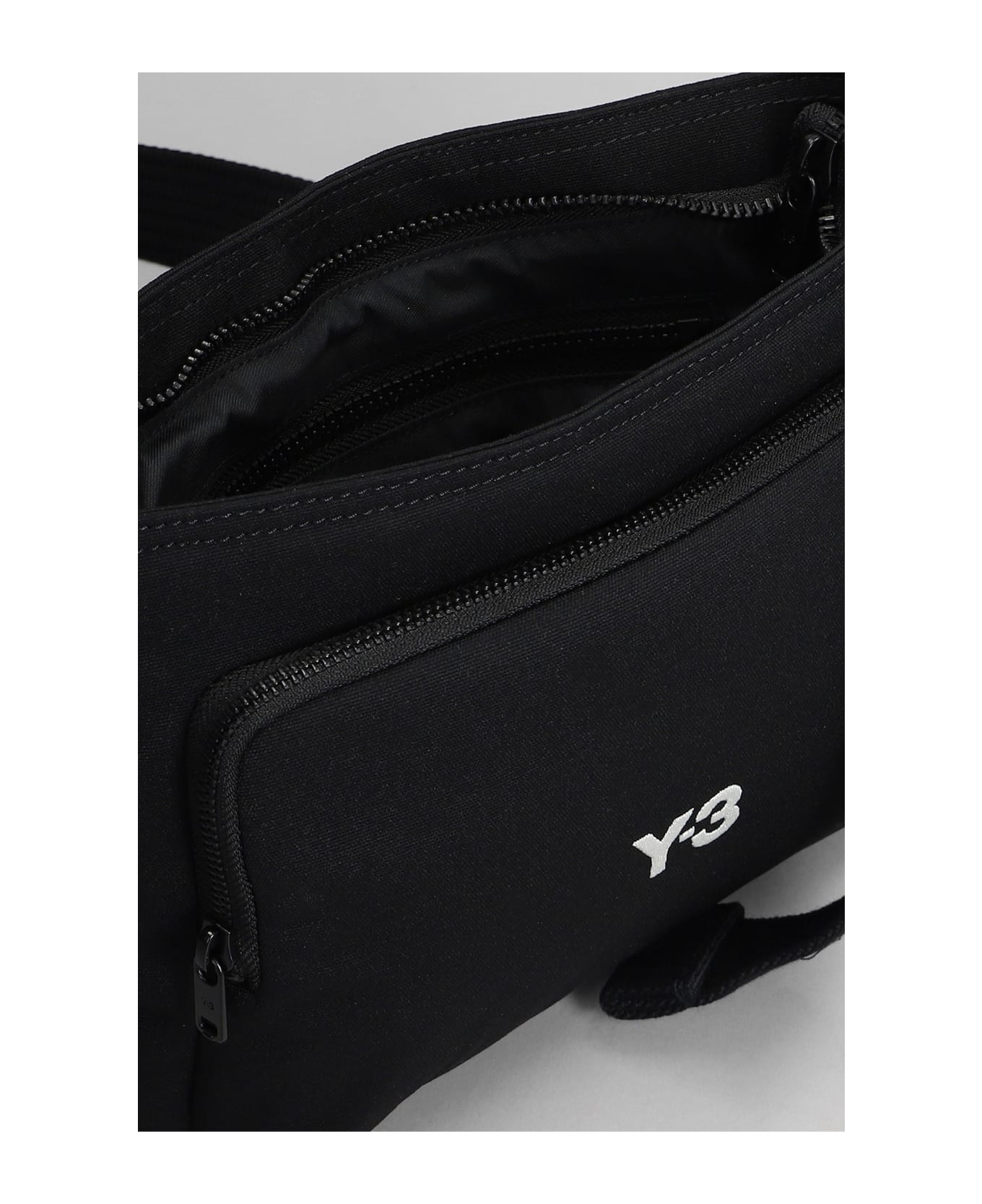 Y-3 Shoulder Bag In Black Polyester - Black