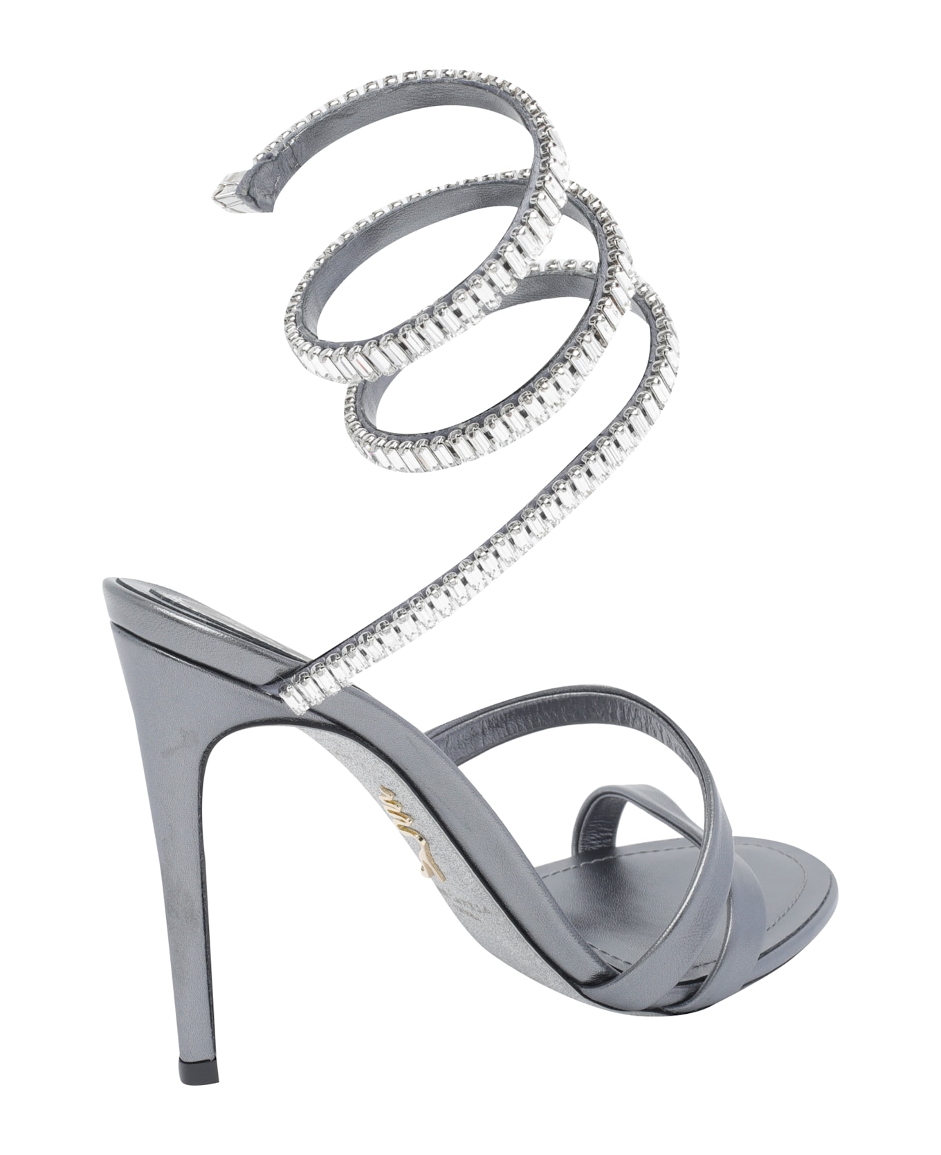 René Caovilla Heeled Sandals - Grey