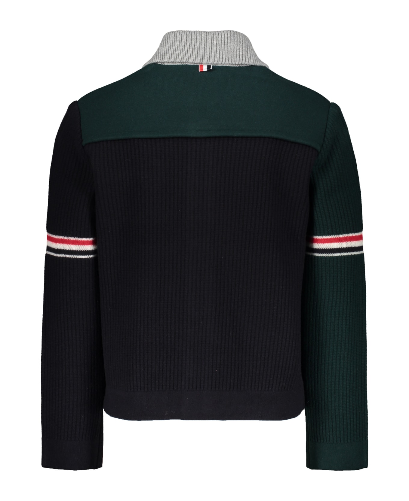 Thom Browne Virgin Wool Cardigan - green