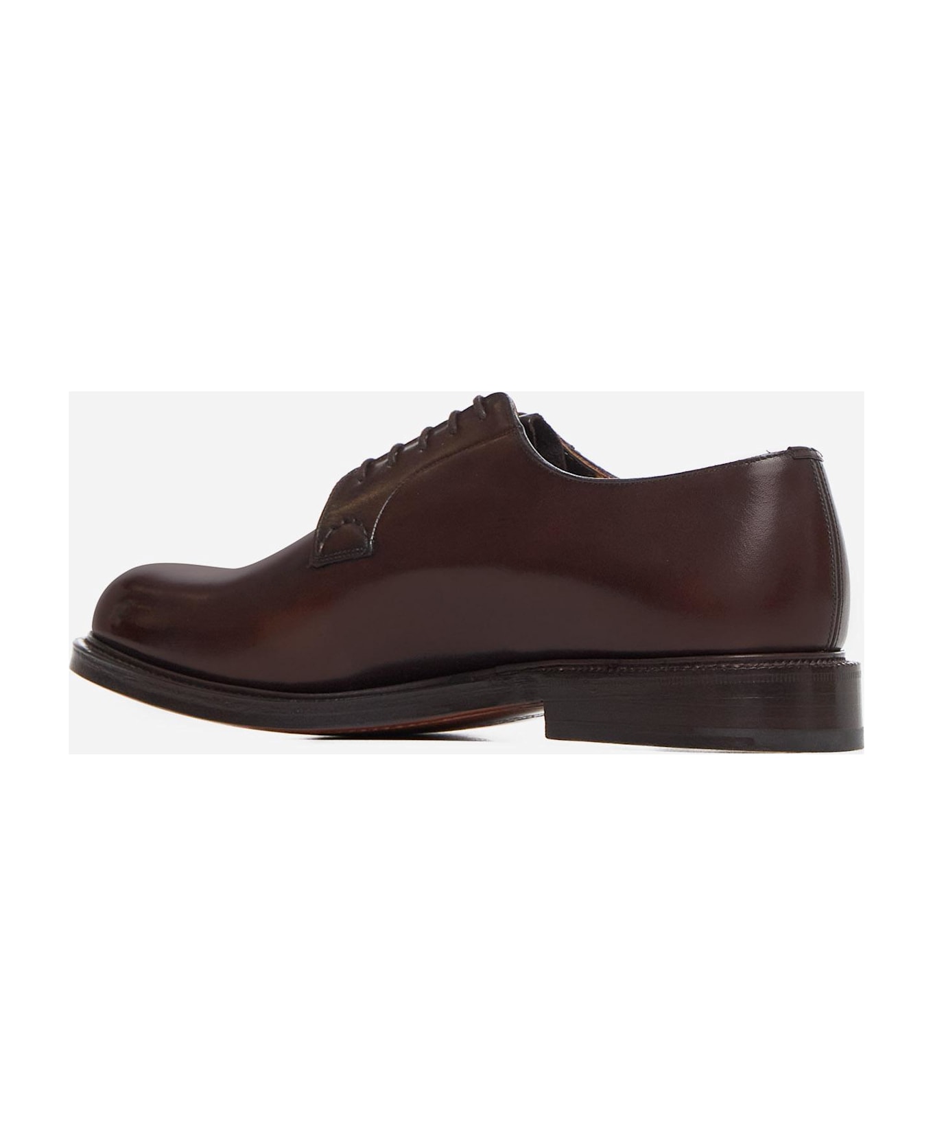 Church's Shannon Leather Derby Shoes - ebony