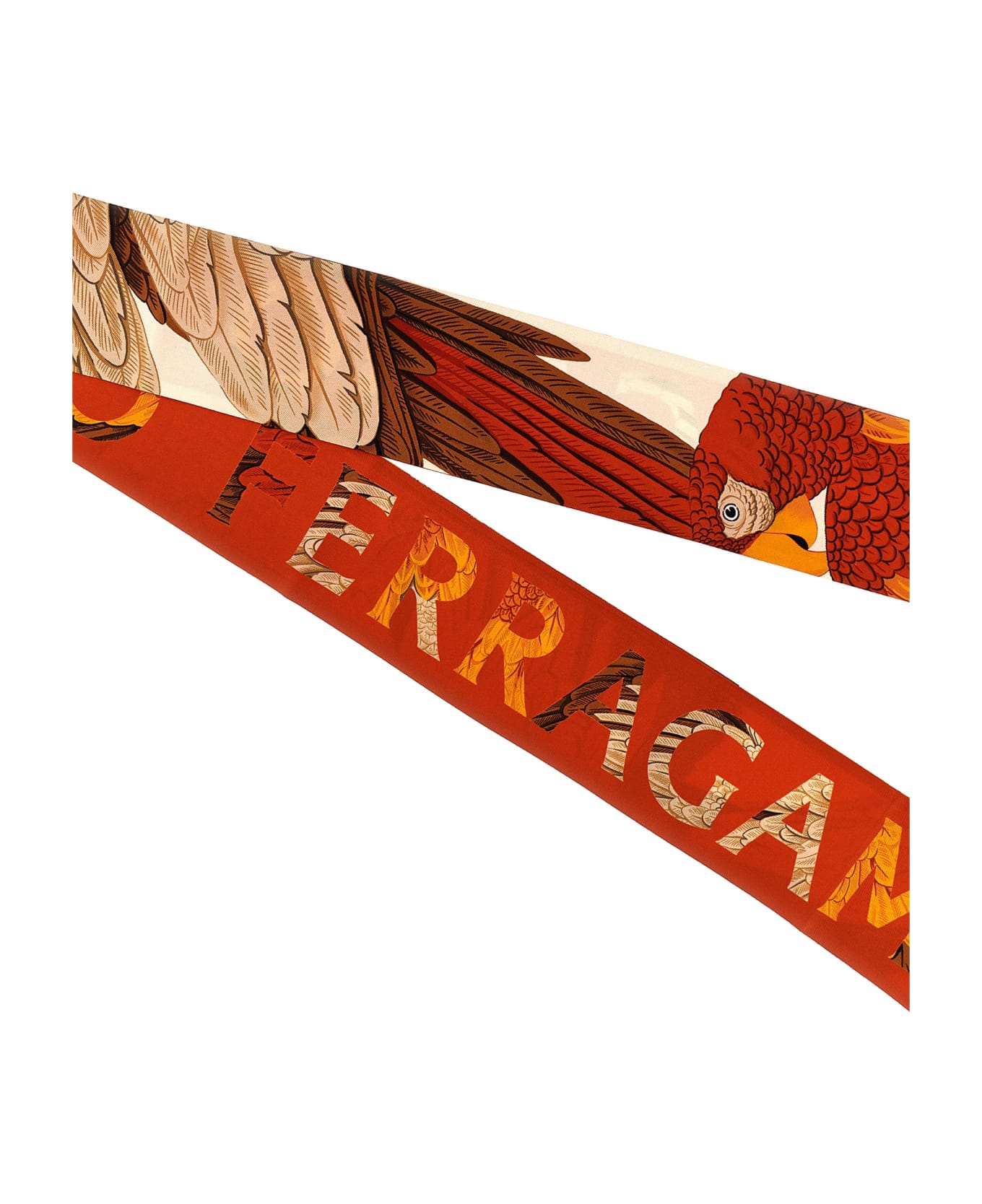 Ferragamo 'pappagalli' Scarf - Multicolor スカーフ＆ストール