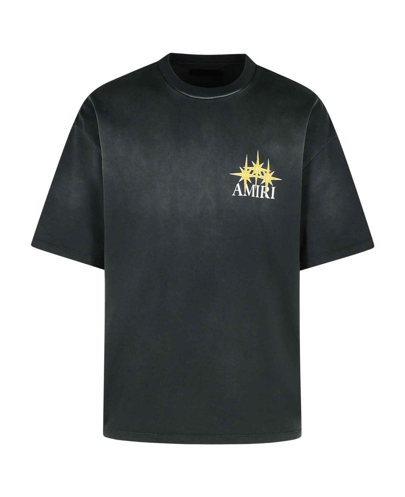 AMIRI 
starbust
 Black Cotton T-shirt - Black