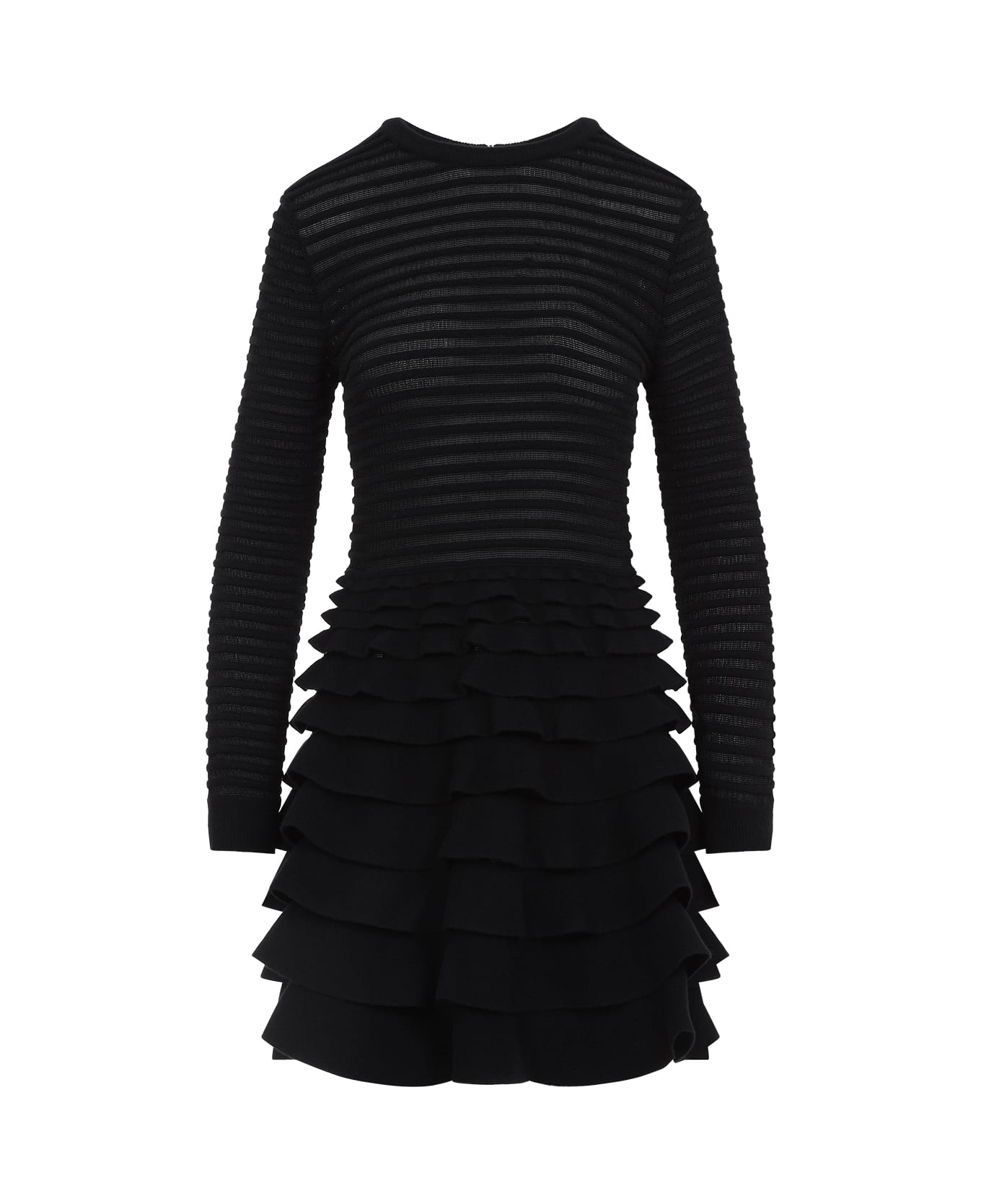 Valentino Knit Mini Dress - No Nero