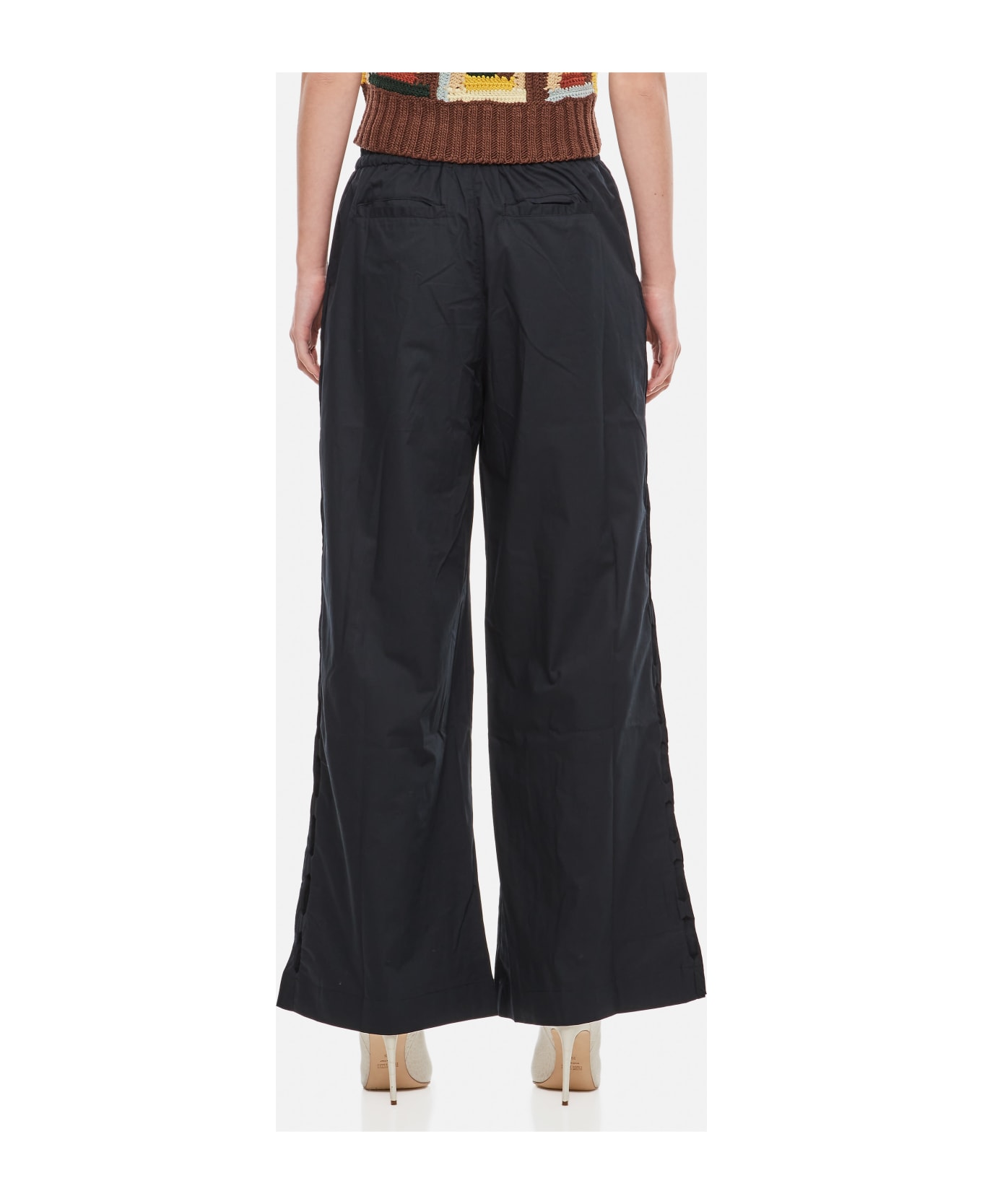 Sea New York Sia Solid Side Cut-out Pants - Black ボトムス